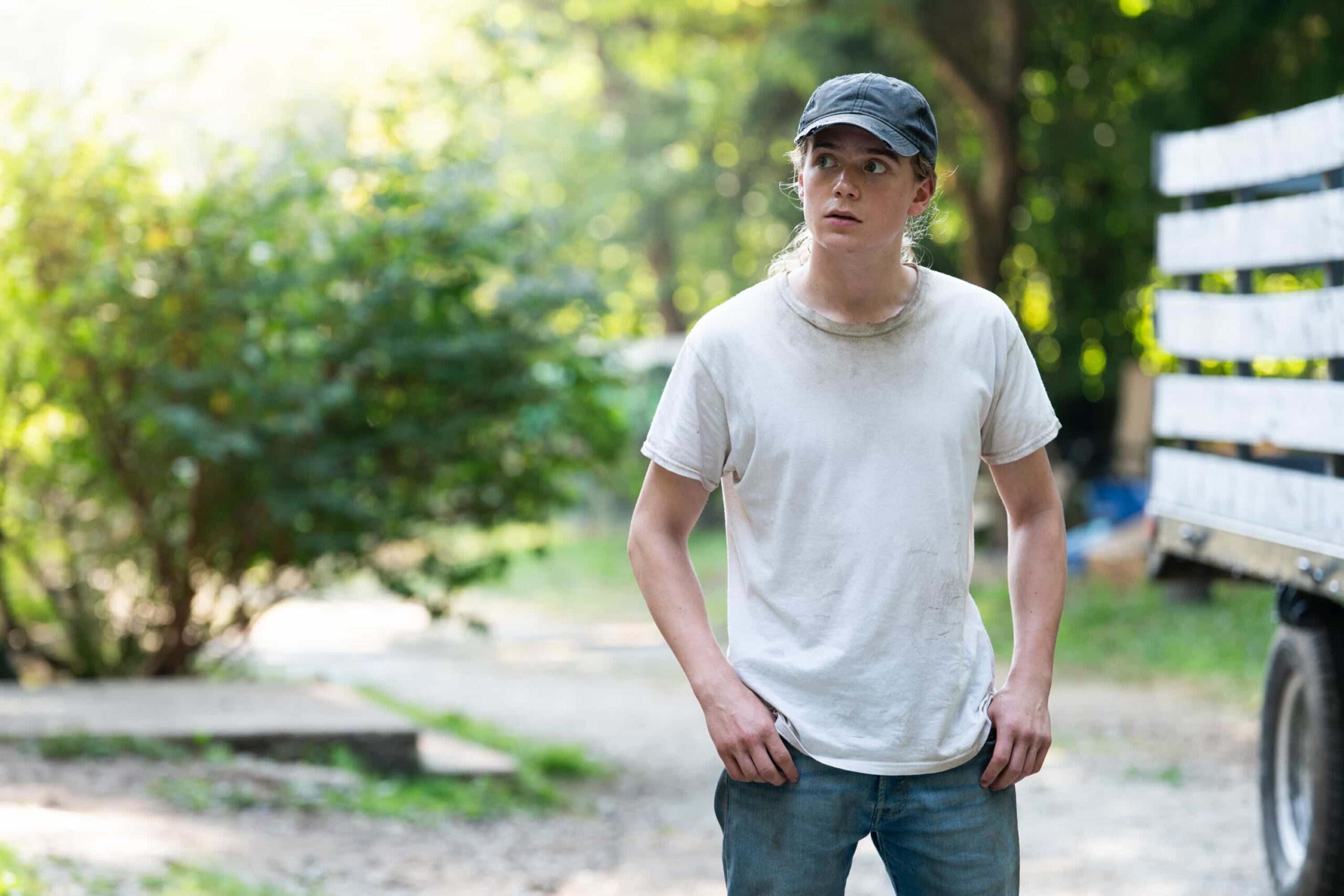 “The Old Ways” – When four teens vanish during a hike in the Santa Cruz Mountains, Colter’s search uncovers a hidden agenda behind their journey, leading him to an off-grid community where all their lives are put in danger, Sunday, Nov. 16 (8:30-9:30PM, ET/PT) on the CBS Television Network, and streaming on Paramount+ (live and on-demand for Paramount+ Premium plan subscribers, or on-demand for Paramount+ Essential subscribers the day after the episode airs)*.  Pictured: Noah Peregrym as Kid Kenny. Photo: Darko Sikman/CBS ©2025 CBS Broadcasting, Inc. All Rights Reserved.