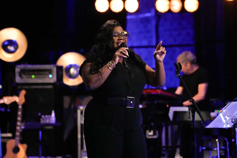 THE VOICE -- The Knockouts Part 4 Episode 2813 -- Pictured: Jazz McKenzie -- (Photo by: Casey Durkin/NBC)