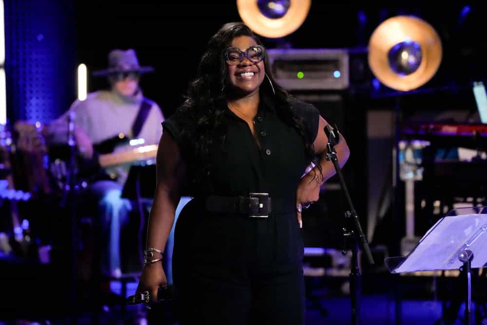 THE VOICE -- The Knockouts Part 4 Episode 2813 -- Pictured: Jazz McKenzie -- (Photo by: Casey Durkin/NBC)