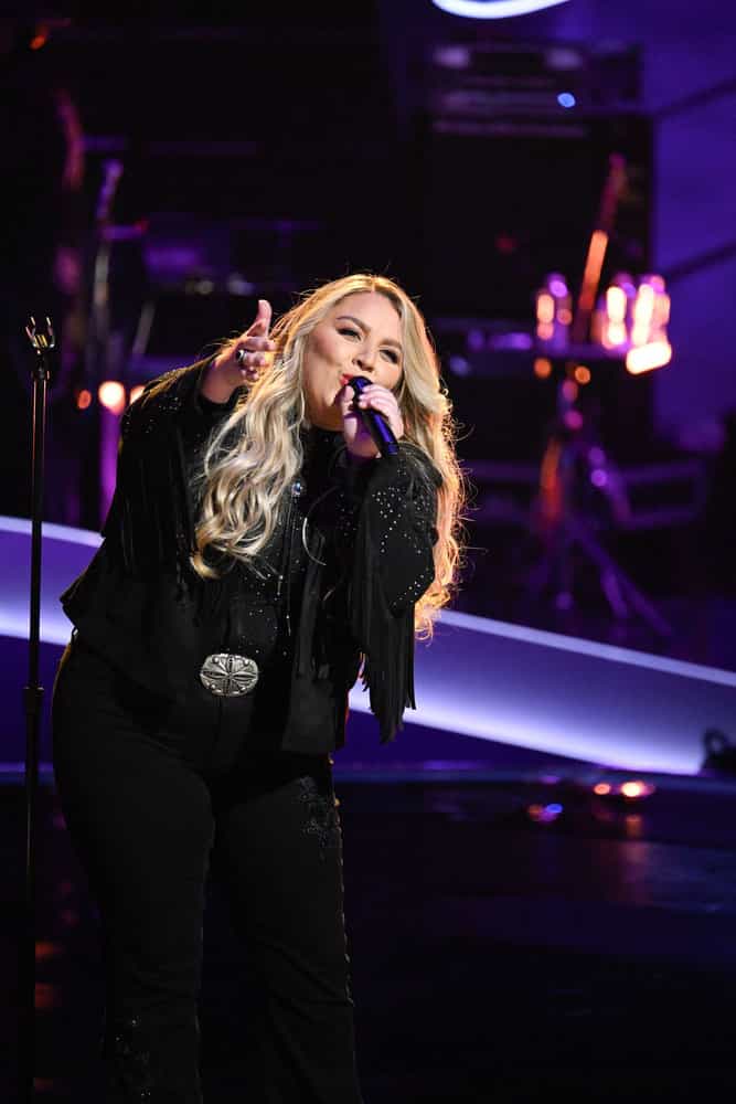THE VOICE -- The Knockouts Part 4 Episode 2813 -- Pictured: Cori Kennedy -- (Photo by: Griffin Nagel/NBC)