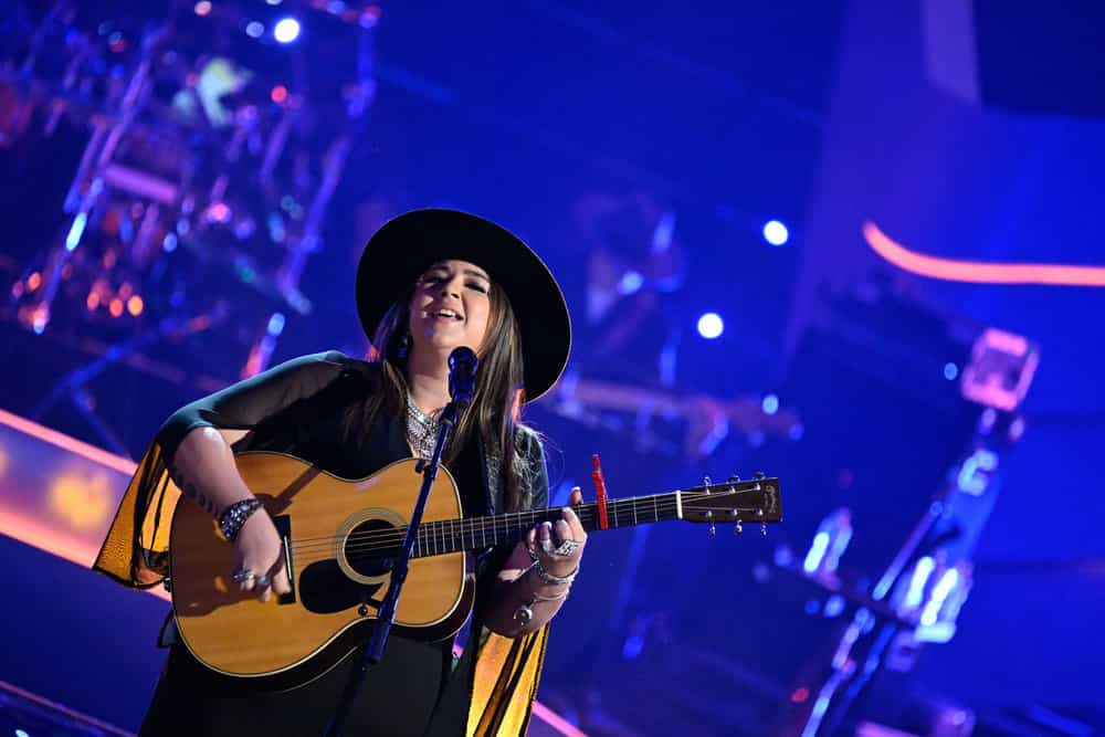 THE VOICE -- The Knockouts Part 4 Episode 2813 -- Pictured: Mindy Miller -- (Photo by: Griffin Nagel/NBC)