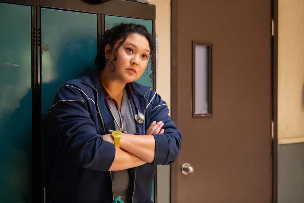 BRILLIANT MINDS -- "The Upside Down" Episode 208 -- Pictured: Aury Krebs as Dr. Dana Dang -- (Photo by: Pief Weyman/NBC)