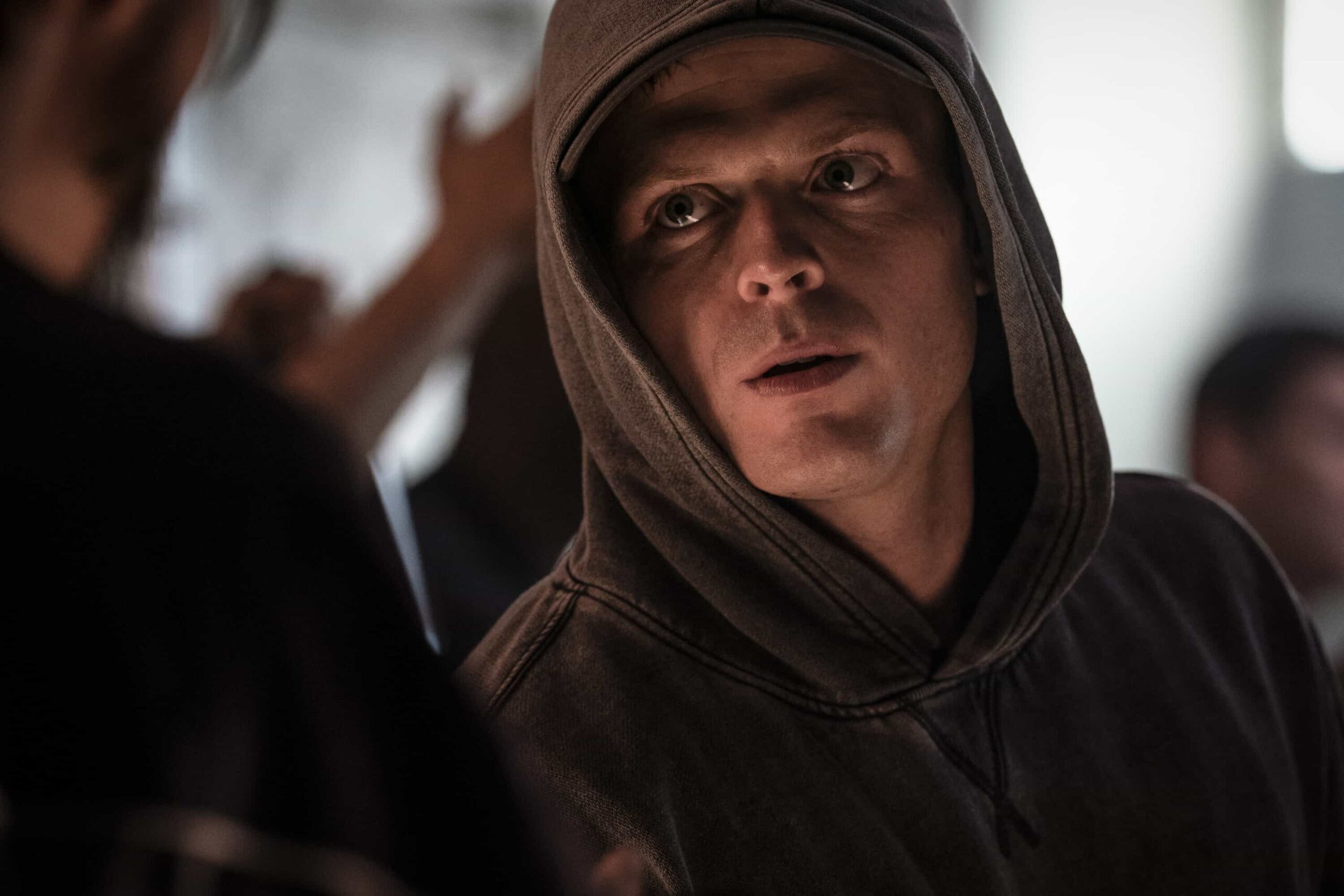 “Happy Birthday” – When an anonymous tip leads to the discovery of a young Marine’s body at a chilling crime scene, Randy believes it could be connected to a previous case where a coin was left in the victim’s throat. Also, Franks tries to track down priceless packages meant for his brother, Mason (guest star Philip Winchester), on NCIS: ORIGINS, Tuesday, Nov. 18 (9:00-10:00 PM, ET/PT) on the CBS Television Network, and streaming on Paramount+ (live and on demand for Paramount+ Premium plan subscribers, or on demand for Paramount+ Essential subscribers the day after the episode airs)*.  Pictured (L-R): Caleb Foote as Bernard “Randy” Randolf.  Photo: Erik Voake/CBS ©2025 CBS Broadcasting, Inc. All Rights Reserved.