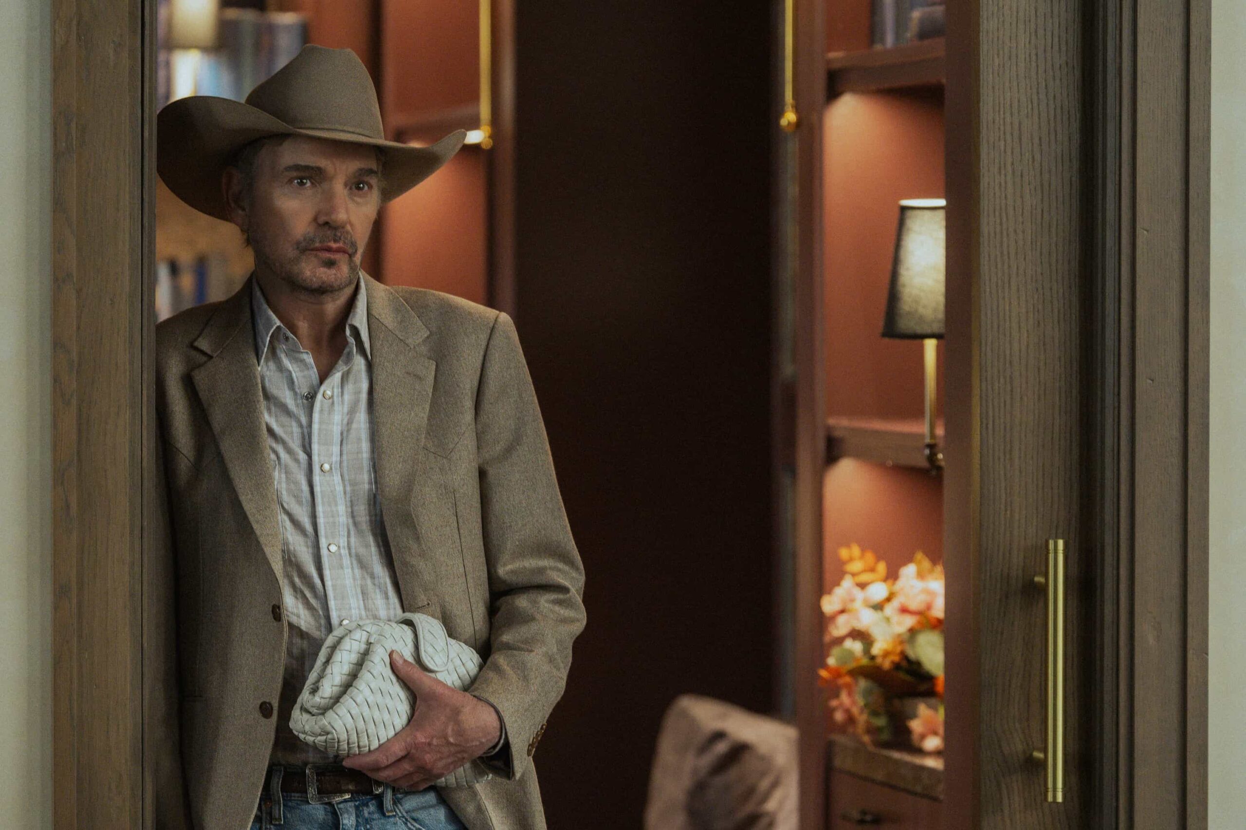 Billy Bob Thornton as Tommy Norris in Landman episode 1, season 2, streaming on Paramount+. Photo Credit: Emerson Miller/Paramount+