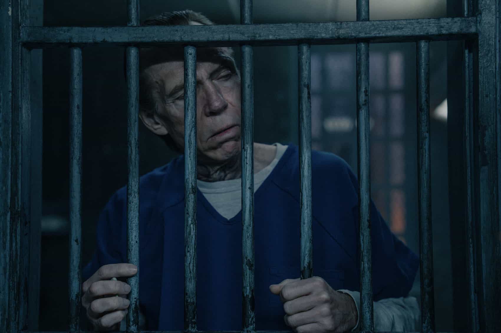 Richard Brake as Merle Callahan in Mayor of Kingstown episode 5, season 4, streaming on Paramount+, 2025. Credit: Dennis P. Mong Jr./Paramount +