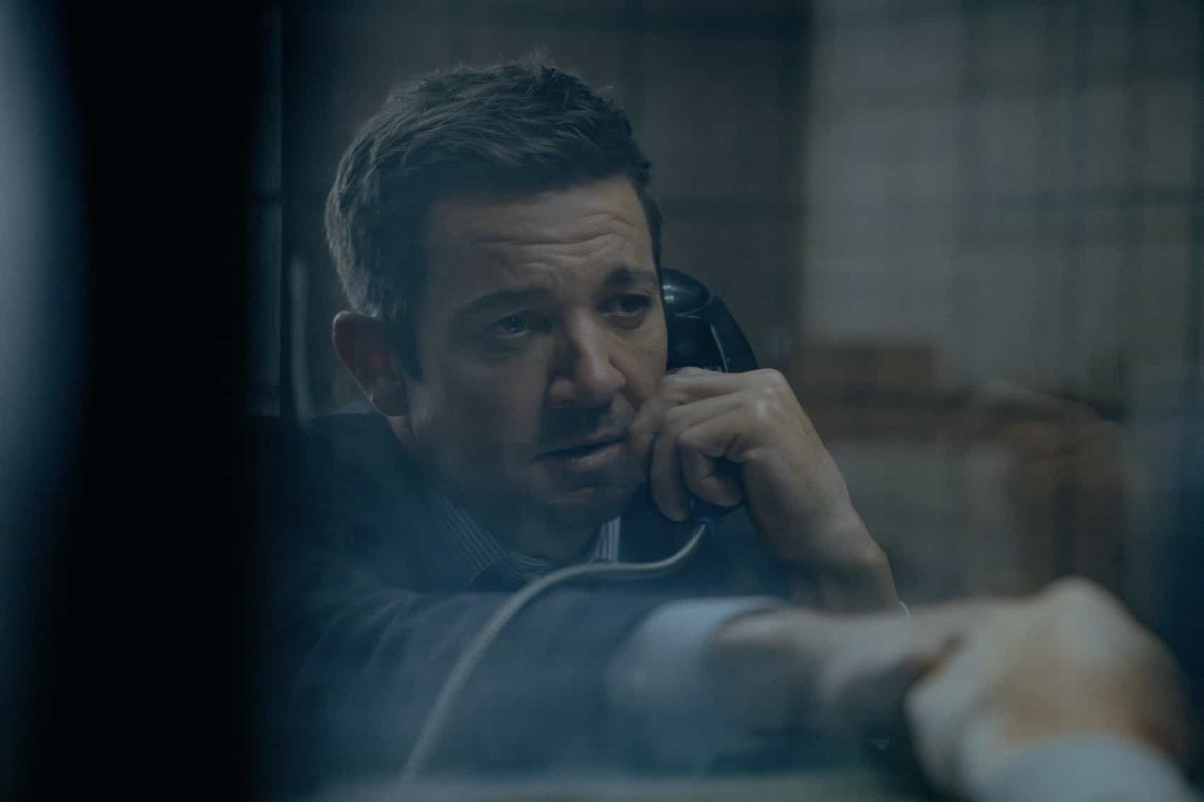 Mayor of Kingstown Season 4 Episode 5 -  Jeremy Renner as Mike McLusky in Mayor of Kingstown episode 5, season 4, streaming on Paramount+, 2025. Credit: Dennis P. Mong Jr./Paramount +