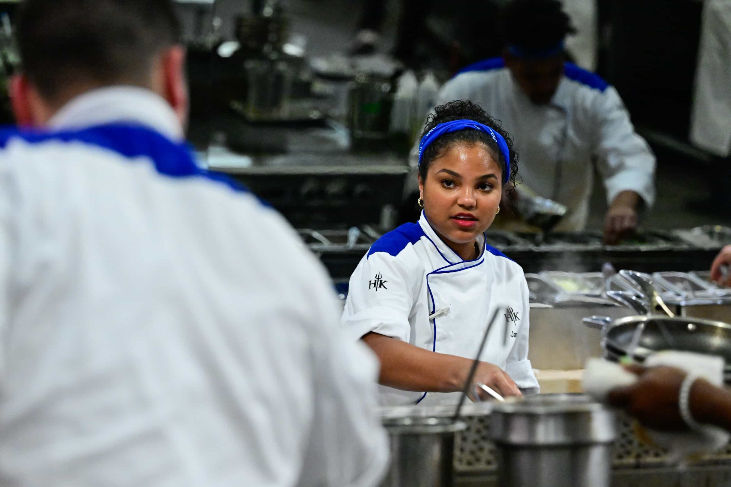 HELL'S KITCHEN: Contestant Jada in the "Hell Hath No Fury Like Anaiya Scorned" episode of HELL’S KITCHEN airing Thursday, Nov. 20 (8:00- 9:01PM ET/PT) on FOX. CR: FOX. ©2025 FOX Media LLC.