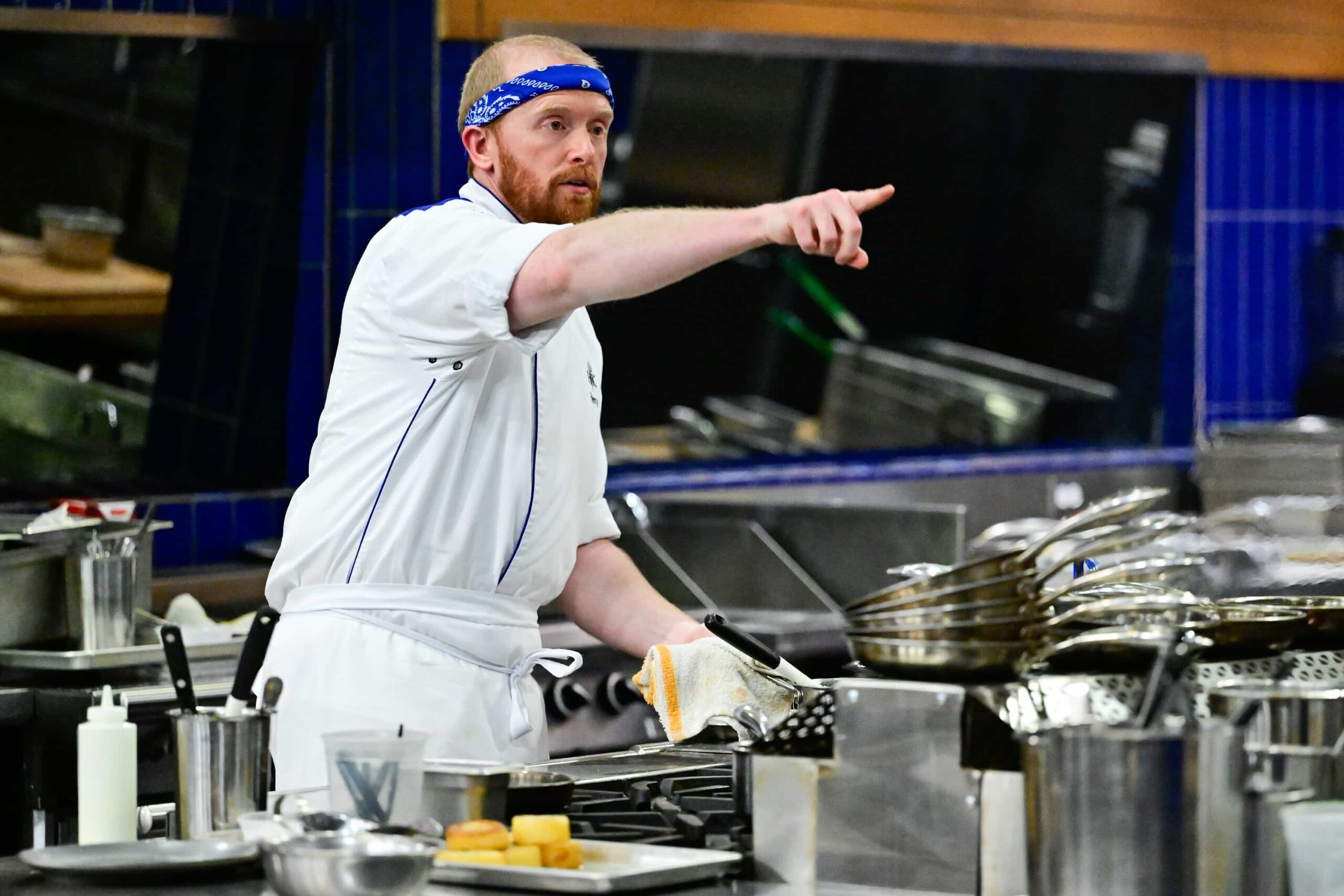 HELL'S KITCHEN: Contestant Henry in the "Hell Hath No Fury Like Anaiya Scorned" episode of HELL’S KITCHEN airing Thursday, Nov. 20 (8:00- 9:01PM ET/PT) on FOX. CR: FOX. ©2025 FOX Media LLC.