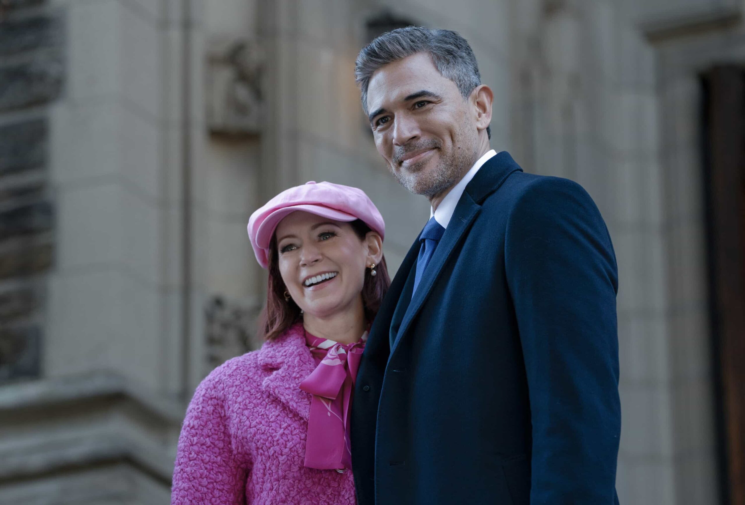 Elsbeth Season 3 Episode 7 “And Then There Were Nuns” – A pop star\'s (Lindsey Normington) purchase of a failing convent turns divine real estate into a murder scene as Elsbeth takes on the Mother of all nuns (Dianne Wiest). Meanwhile, Teddy digs into Alec Bloom’s past for a feature he is working on, on the CBS Original series ELSBETH, Thursday, Nov. 20 (10:00-11:00 PM, ET/PT) on the CBS Television Network and streaming on Paramount+ (live and on-demand for Paramount+ Premium plan subscribers, or on-demand for Paramount+ Essential subscribers the day after the episode airs).       Pictured (L-R): Carrie Preston as Elsbeth Tascioni, Ivan Hernandez as Alec Bloom  Photo: Michael Parmelee/CBS ©2025 CBS Broadcasting, Inc. All Rights Reserved.