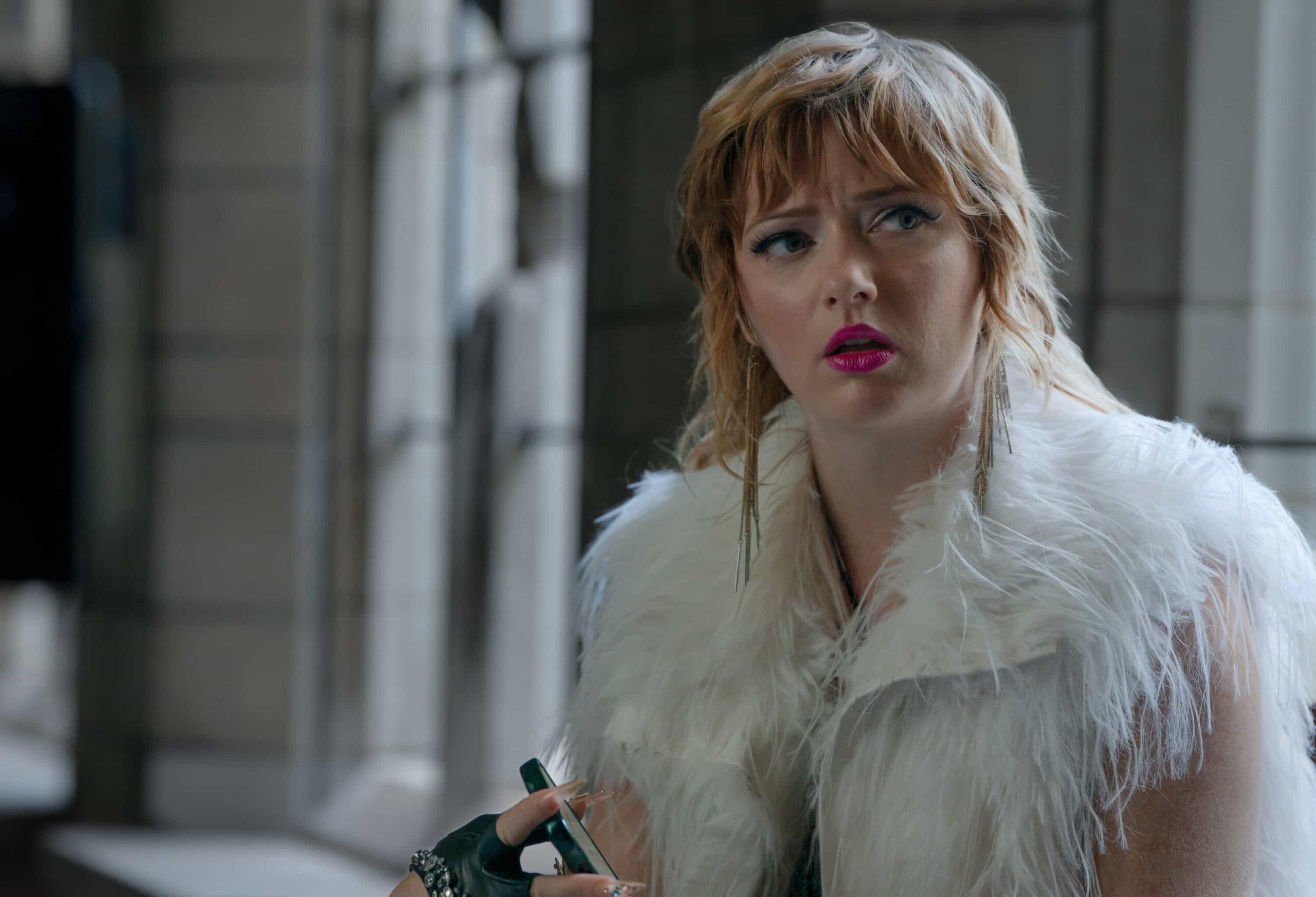 Elsbeth Season 3 Episode 7 “And Then There Were Nuns” – A pop star\'s (Lindsey Normington) purchase of a failing convent turns divine real estate into a murder scene as Elsbeth takes on the Mother of all nuns (Dianne Wiest). Meanwhile, Teddy digs into Alec Bloom’s past for a feature he is working on, on the CBS Original series ELSBETH, Thursday, Nov. 20 (10:00-11:00 PM, ET/PT) on the CBS Television Network and streaming on Paramount+ (live and on-demand for Paramount+ Premium plan subscribers, or on-demand for Paramount+ Essential subscribers the day after the episode airs).       Pictured: Lindsey Normington as ALAÏA JADE  Photo: Michael Parmelee/CBS ©2025 CBS Broadcasting, Inc. All Rights Reserved.