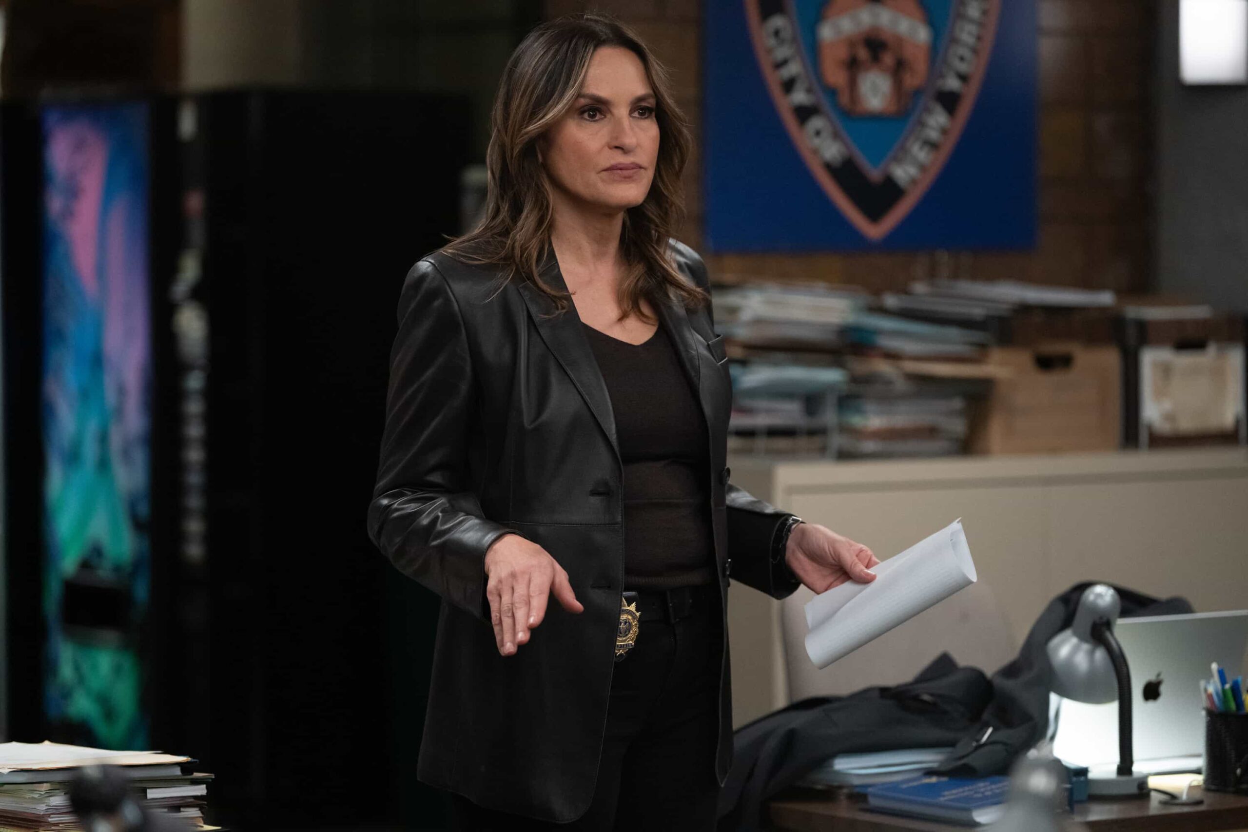 Law & Order SVU Season 27 Episode 8 -- "Showdown" Episode 27008 -- Pictured: Mariska Hargitay as Capt. Olivia Benson -- (Photo by: Virginia Sherwood/NBC)