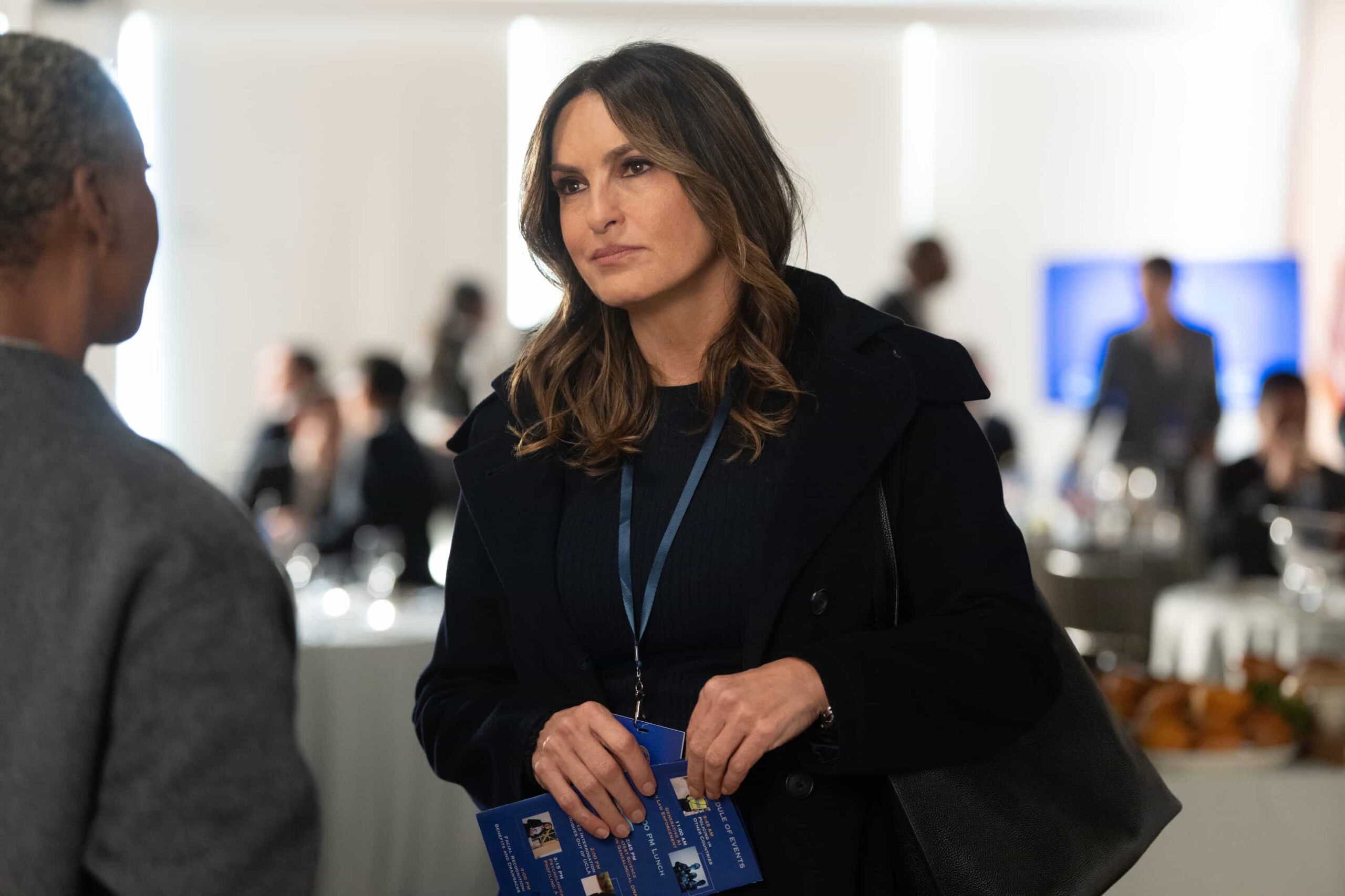 Law & Order SVU Season 27 Episode 8 -- "Showdown" Episode 27008 -- Pictured: Mariska Hargitay as Capt. Olivia Benson -- (Photo by: Virginia Sherwood/NBC)