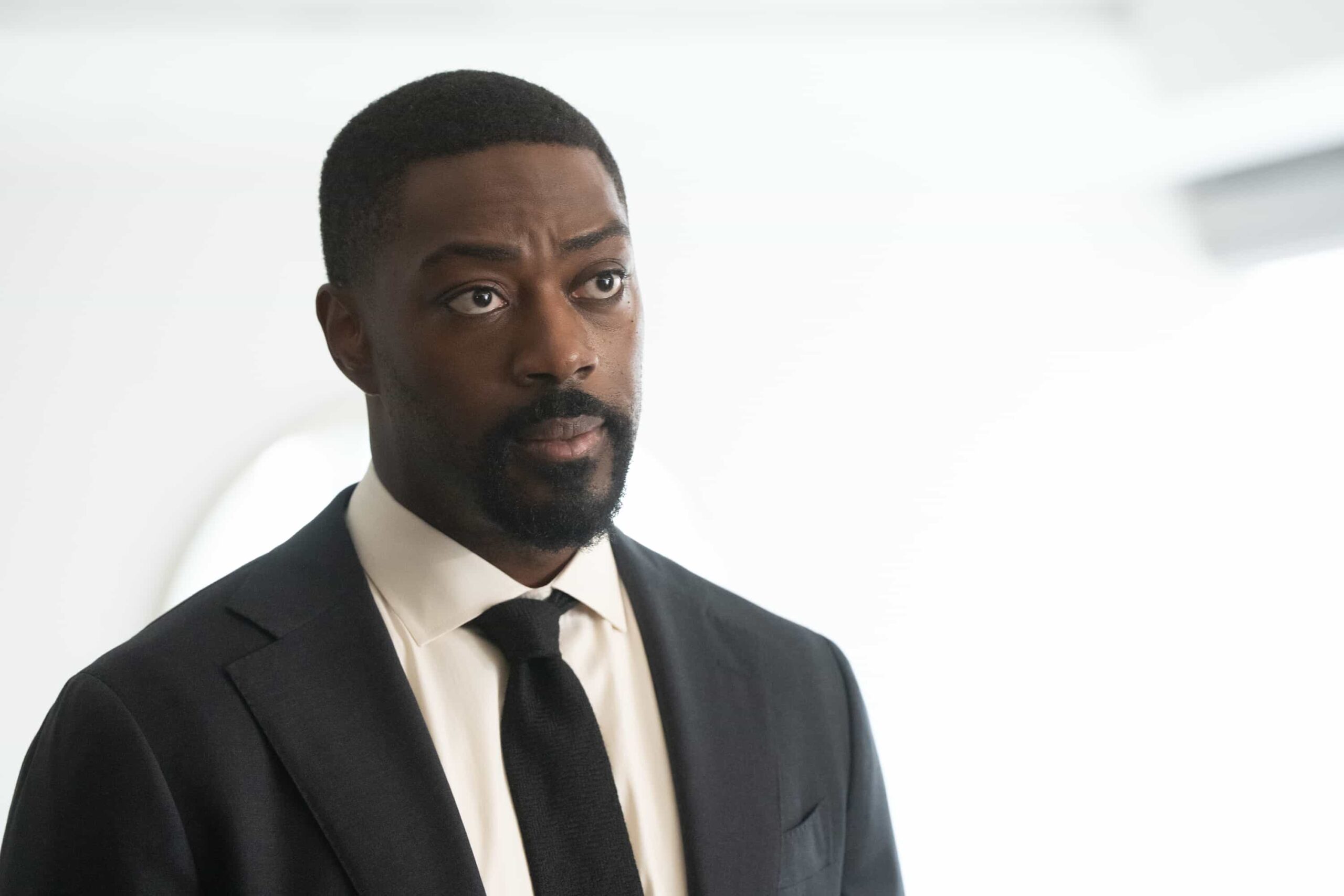 Law & Order Season 25 Episode 8 -- "Parasite" Episode 25008 -- Pictured: David Ajala as Detective Theo Walker -- (Photo by: Virginia Sherwood/NBC)