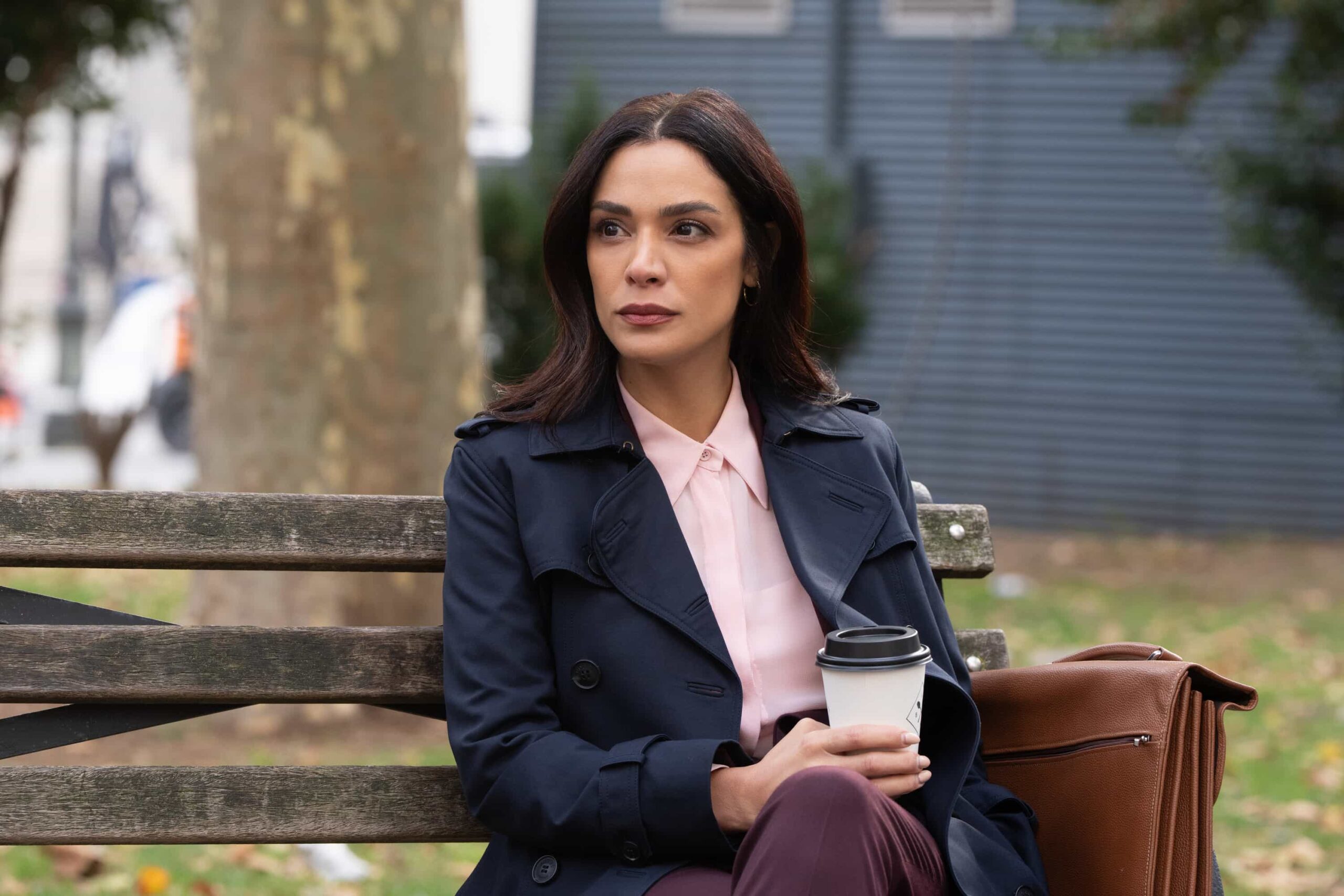 Law & Order Season 25 Episode 8-- "Parasite" Episode 25008 -- Pictured: Odelya Halevi as A.D.A. Samantha Maroun -- (Photo by: Virginia Sherwood/NBC)