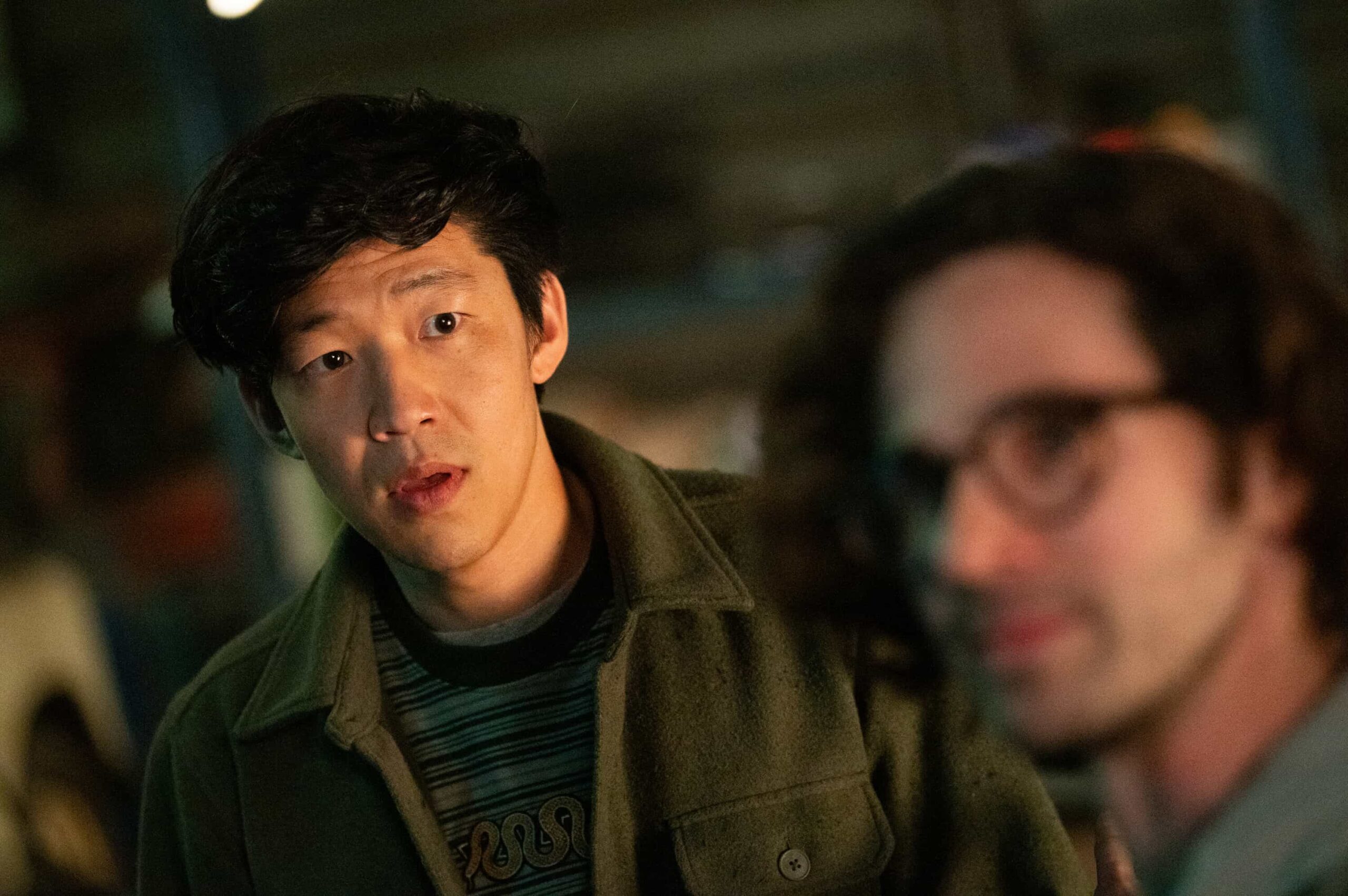 Tracker Season 3 Episode 6 “Angel” – When a crime scene cleaner disappears, Colter discovers her fascination with true crime, which may have led her into dangerous territory. As he follows her trail, Colter uncovers a group of amateur sleuths whose hunt for a killer puts everyone at risk, Sunday, Nov. 23 (8:00-9:00 PM, ET/PT) on the CBS Television Network, and streaming on Paramount+ (live and on-demand for Paramount+ Premium plan subscribers, or on-demand for Paramount+ Essential subscribers the day after the episode airs)*. Pictured: Jay Lee as Eddie. Photo: Sergei Bachlakov/CBS ©2025 CBS Broadcasting, Inc. All Rights Reserved.