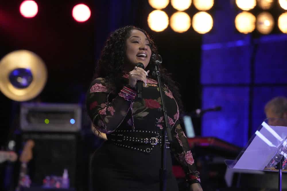 The Voice Season 28 Episode 14 -- "The Knockouts Part 5" Episode 2814 -- Pictured: Yoshihanaa -- (Photo by: Casey Durkin/NBC)