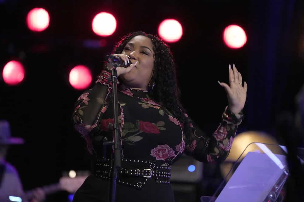 THE VOICE -- The Knockouts Part 5 Episode 2814 -- Pictured: Yoshihanaa -- (Photo by: Casey Durkin/NBC)