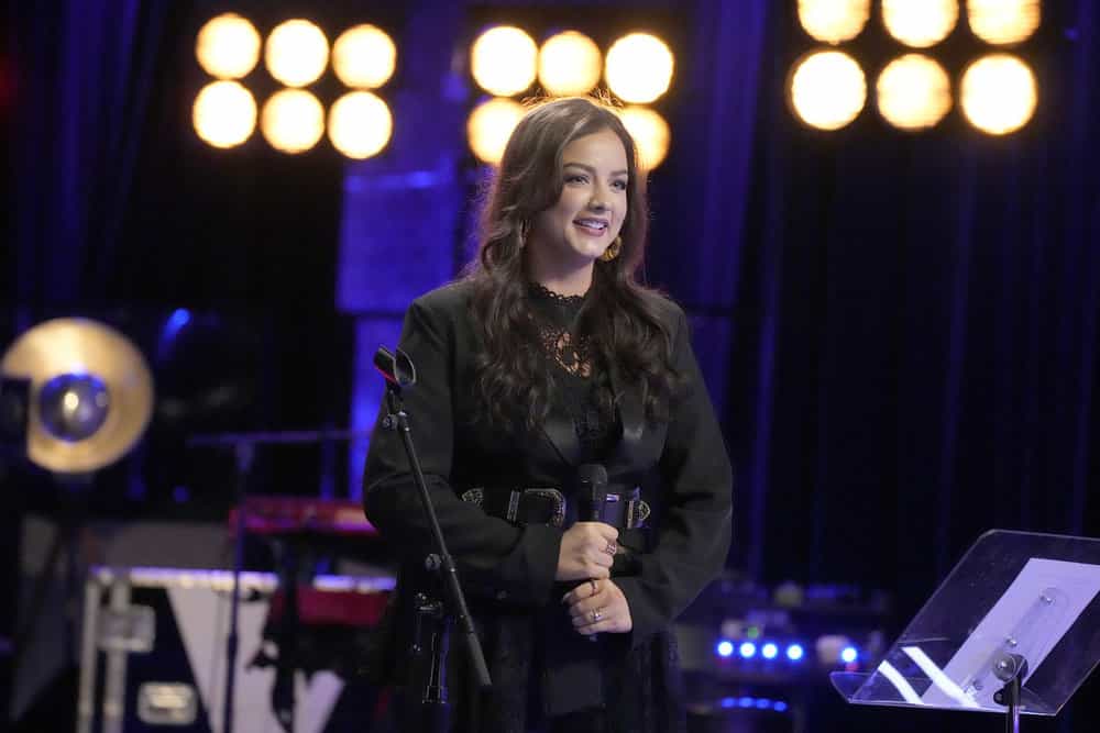 THE VOICE -- The Knockouts Part 5 Episode 2814 -- Pictured: Kirbi -- (Photo by: Casey Durkin/NBC)