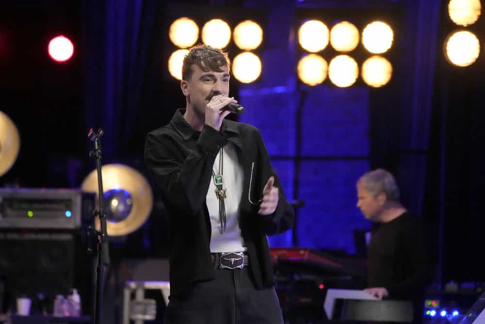 THE VOICE -- The Knockouts Part 5 Episode 2814 -- Pictured: Peyton Kyle -- (Photo by: Casey Durkin/NBC)