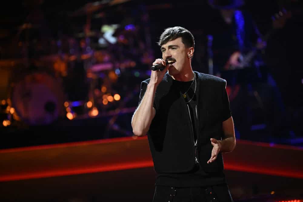 THE VOICE -- The Knockouts Part 5 Episode 2814 -- Pictured: Peyton Kyle -- (Photo by: Griffin Nagel/NBC)