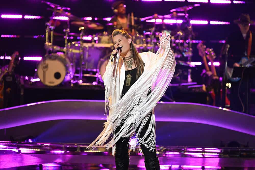 THE VOICE -- The Knockouts Part 5 Episode 2814 -- Pictured: Lauren Anderson -- (Photo by: Griffin Nagel/NBC)