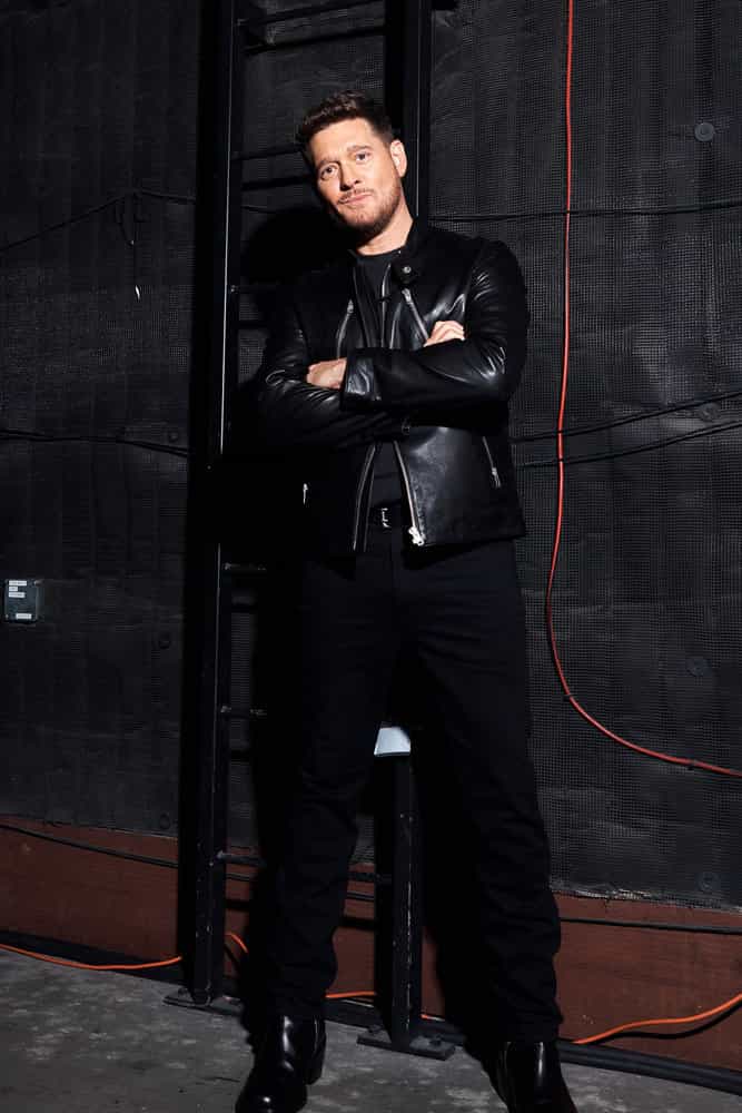 THE VOICE -- The Knockouts Part 5 Episode 2814 -- Pictured: Michael Bublé -- (Photo by: Julian Dakdouk/NBC)