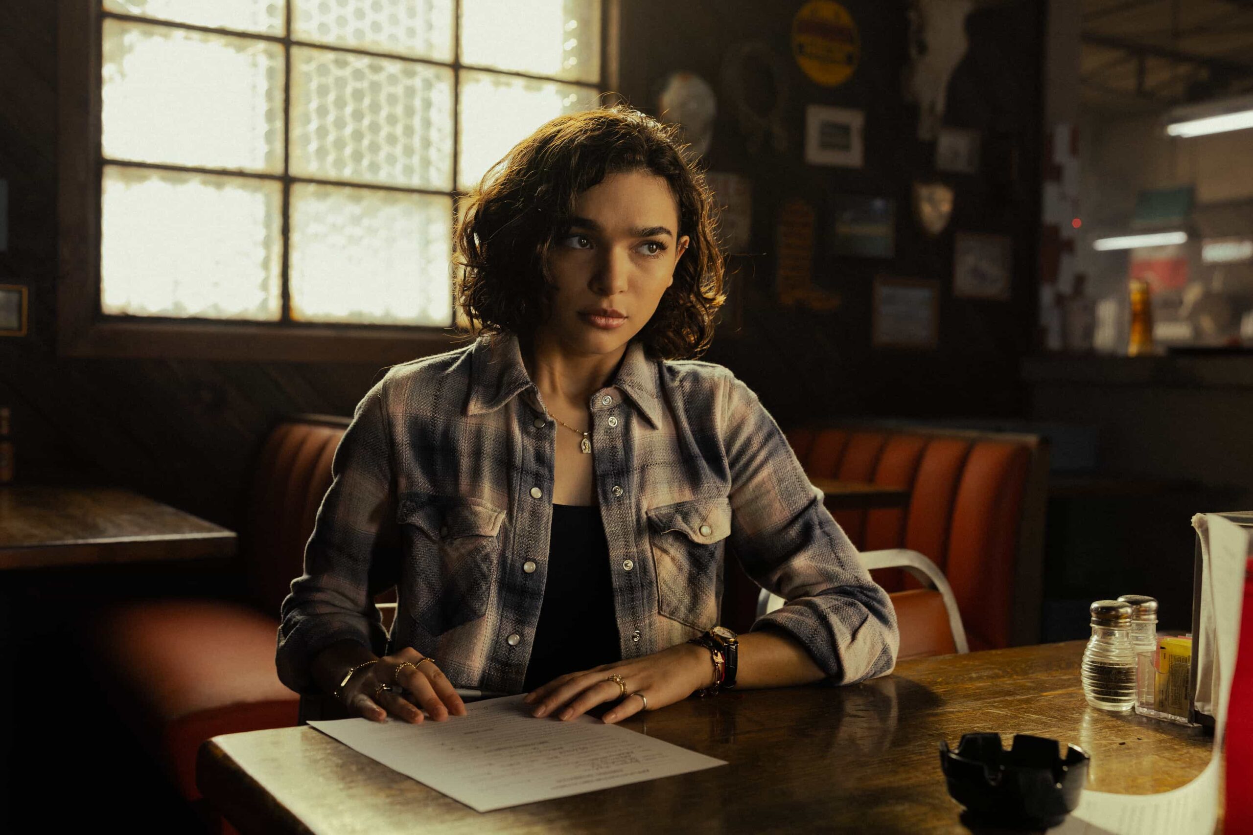 Landman Season 2 Episode 3 "Almost A Home" - Paulina Chavez as Ariana in Landman episode 3, season 2, streaming on Paramount+. Photo Credit: Emerson Miller/Paramount+