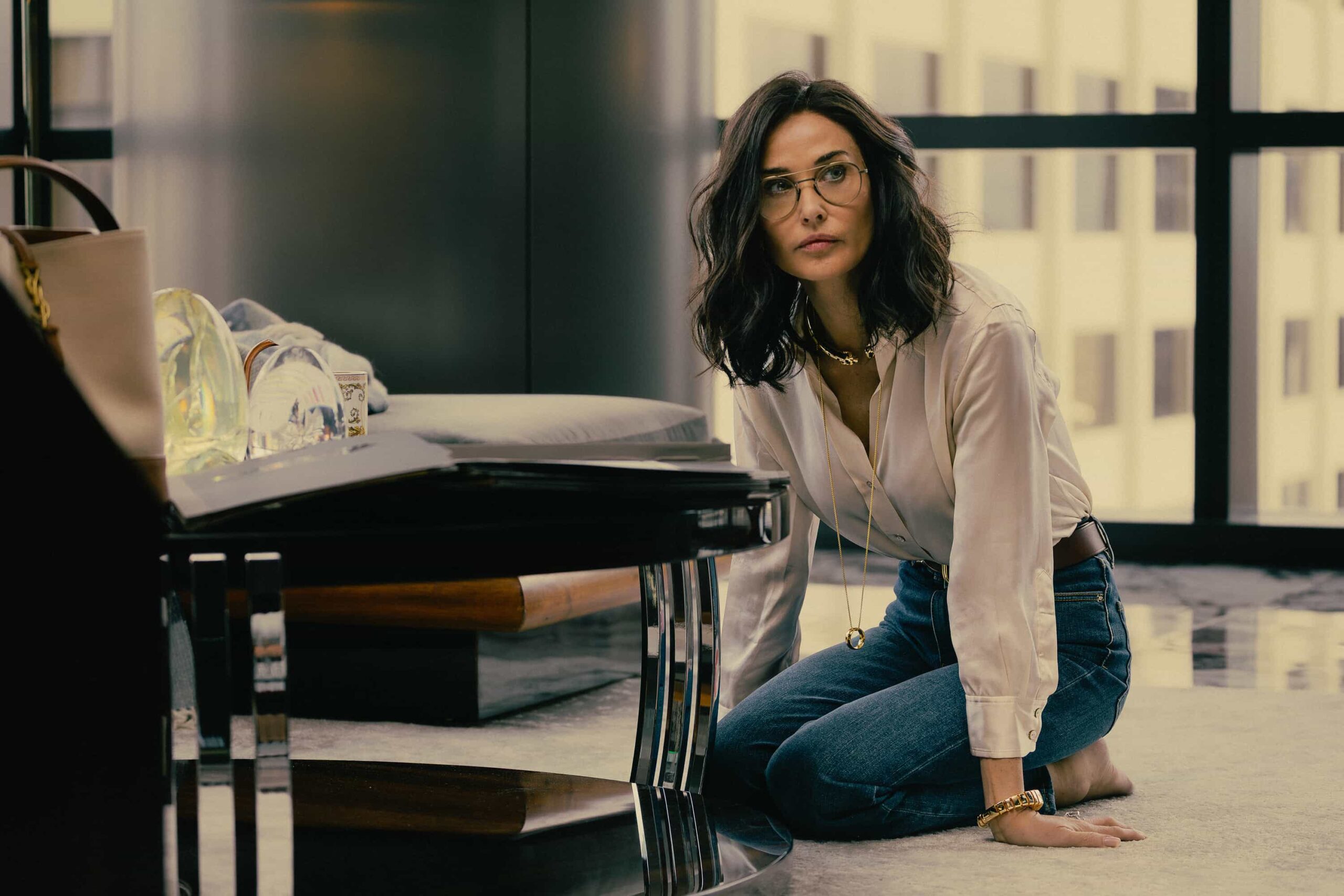 Landman Season 2 Episode 3 "Almost A Home" - Demi Moore as Cami in Landman episode 3, season 2, streaming on Paramount+. Photo Credit: Emerson Miller/Paramount+