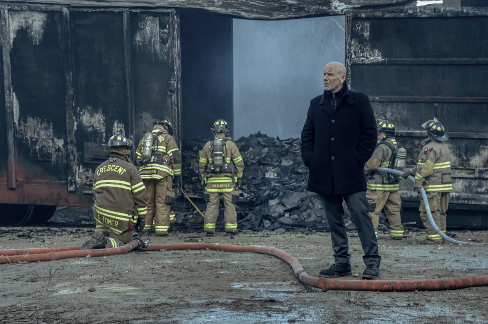 Hugh Dillon as Ian in Mayor of Kingstown episode 6, season 4, streaming on Paramount+, 2025. Credit: Dennis P. Mong Jr./Paramount+ ©2025 Viacom International Inc. All Rights Reserved. Mayor of Kingstown and all related titles, logos and characters are trademarks of Viacom International Inc.