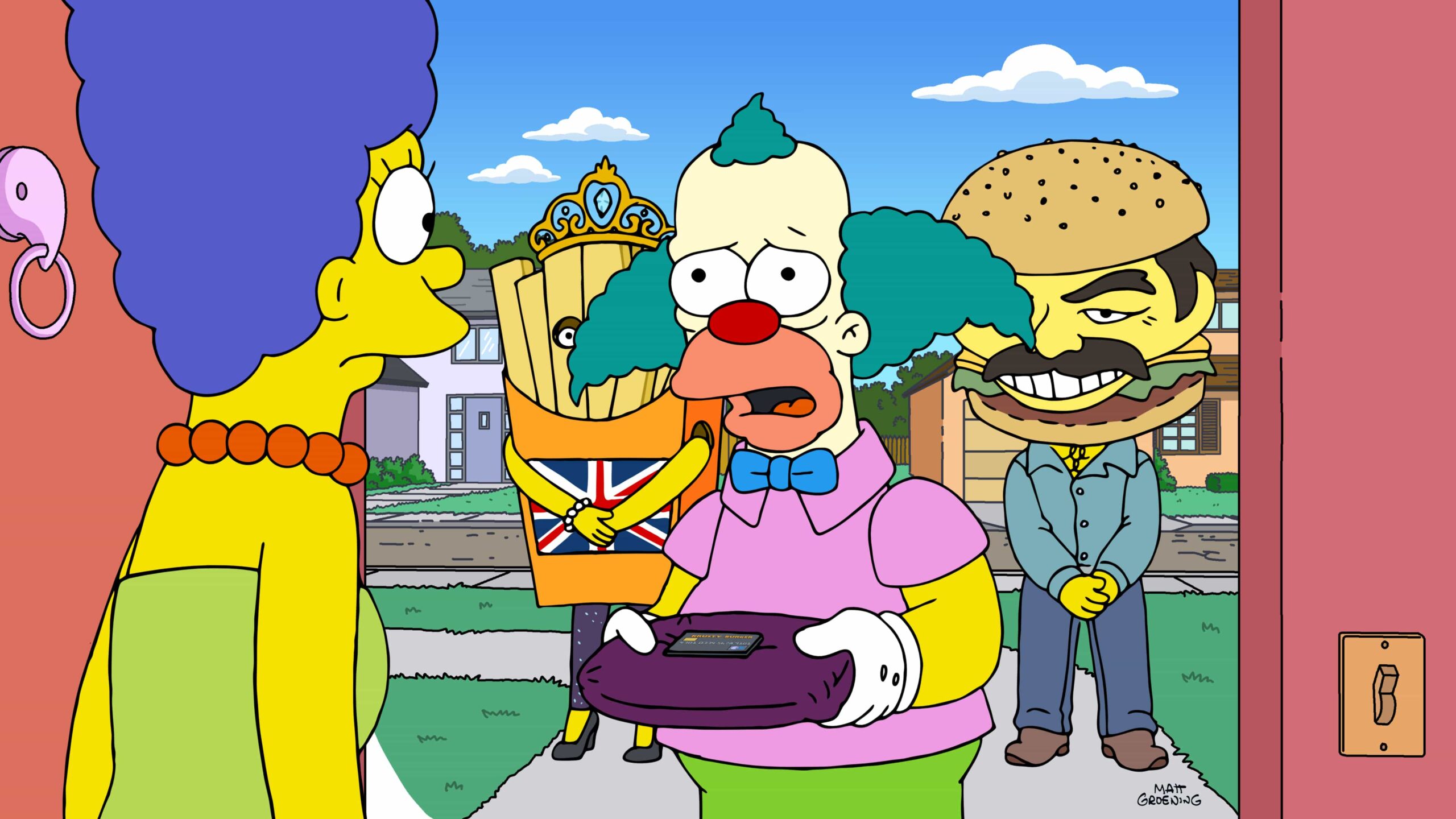 THE SIMPSONS Season 37 Episode 9: Patty and Bart team up for the ultimate prank: getting Homer declared legally dead. To their chagrin, Homer loves being officially dead — which leads to Patty and Selma having a huge fight and Patty moving away to “Palm Springfield” in the “Aunt Misbehavin' ” episode of THE SIMPSONS airing Sunday, Nov. 30 (8:00-8:30 PM ET/PT) on FOX. THE SIMPSONS © 2025 by 20th Television.