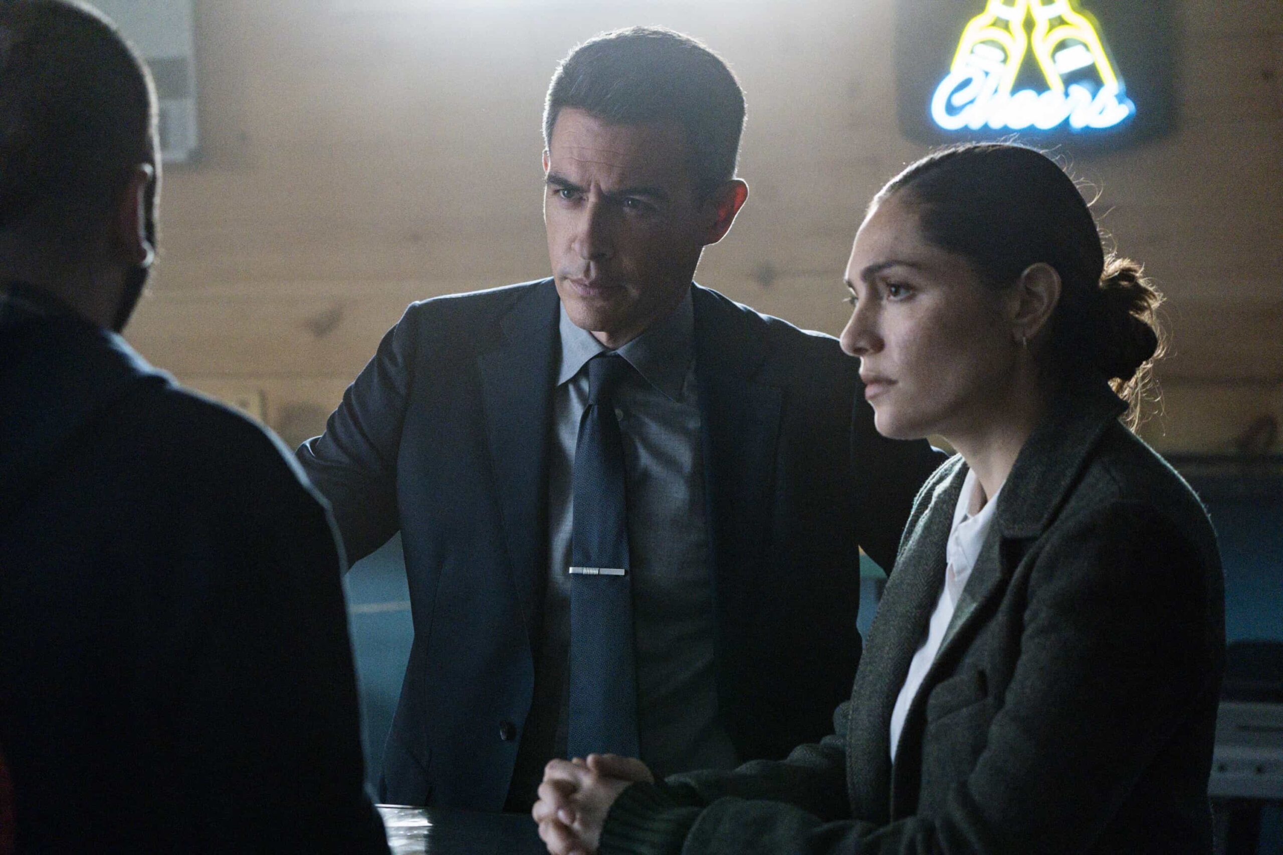 FBI Season 8 Episode 7 Photos “Fadeaway” – Photos, Plot Breakdown & What to Expect 9 FBI Season 8 Episode 7 “Fadeaway” – When a large-scale explosion rocks a Brooklyn apartment complex, the team quickly locates the perpetrator and discovers he’s acting on the orders of a convicted felon currently serving time. Meanwhile, Isobel must name her successor before she moves into her new role, on FBI, Monday, Dec. 1 (9:00-10:00 PM ET/PT) on the CBS Television Network, and streaming on Paramount+ (live and on-demand for Paramount+ Premium plan subscribers, or on-demand for Paramount+ Essential subscribers the day after the episode airs). Pictured (L-R): John Boyd as Special Agent Stuart Scola and Juliana Aidén Martinez as Eva Ramos. Photo: Bennett Raglin/CBS ©2025 CBS Broadcasting, Inc. All Rights Reserved.