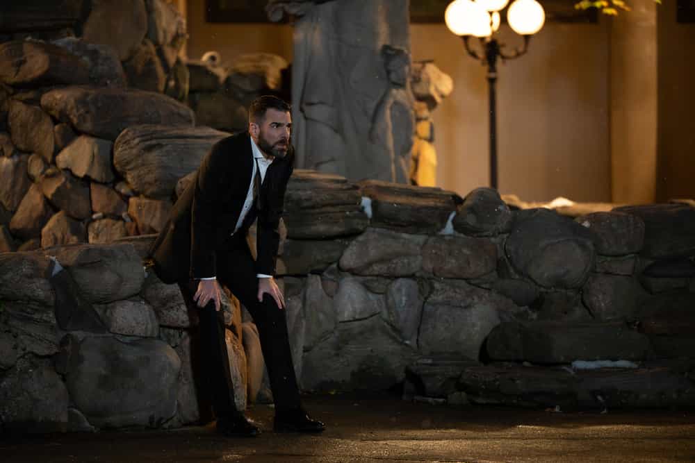 BRILLIANT MINDS -- "The Resident" Episode 210 -- Pictured: Zachary Quinto as Dr. Oliver Wolf -- (Photo by: Pief Weyman/NBC)