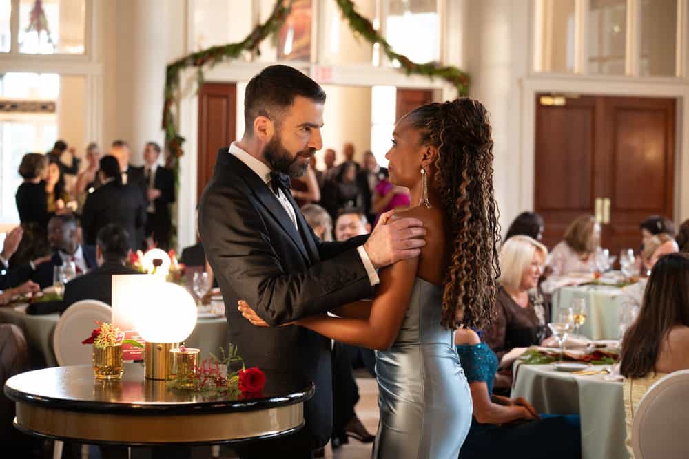 Brilliant Minds Season 2 Episode 10 -- "The Resident" Episode 210 -- Pictured: (l-r) Zachary Quinto as Dr. Oliver Wolf, Ashleigh LaThrop as Dr. Ericka Kinney -- (Photo by: Pief Weyman/NBC)
