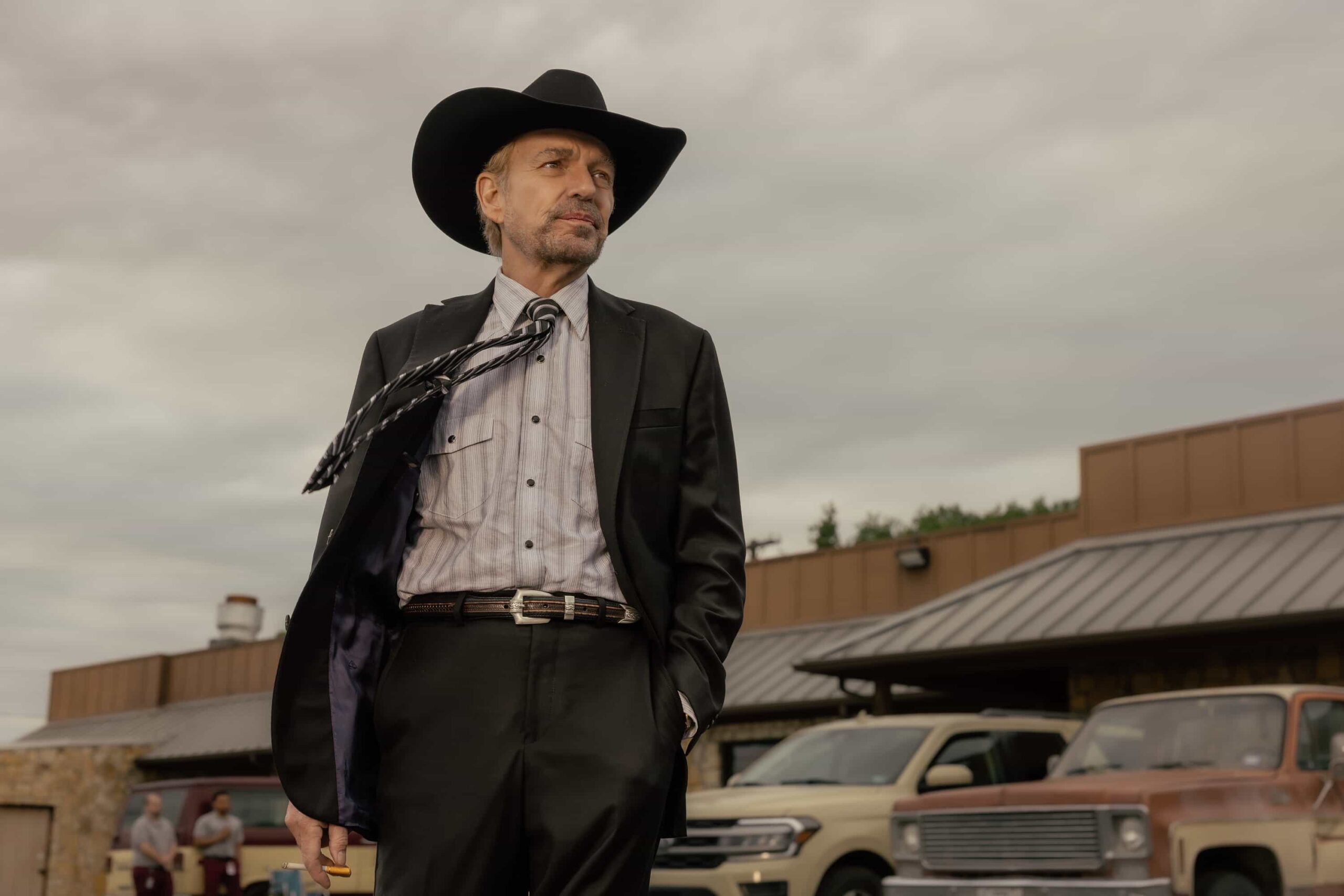 Landman Season 2 Episode 4 - Billy Bob Thornton as Tommy in Landman episode 4, season 2, streaming on Paramount+. Photo Credit: Emerson Miller/Paramount+