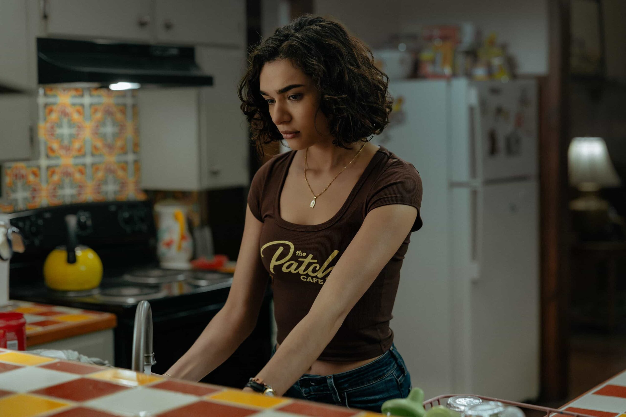 Landman Season 2 Episode 4 - Paulina Chávez as Ariana in Landman episode 4, season 2, streaming on Paramount+. Photo Credit: Emerson Miller/Paramount+