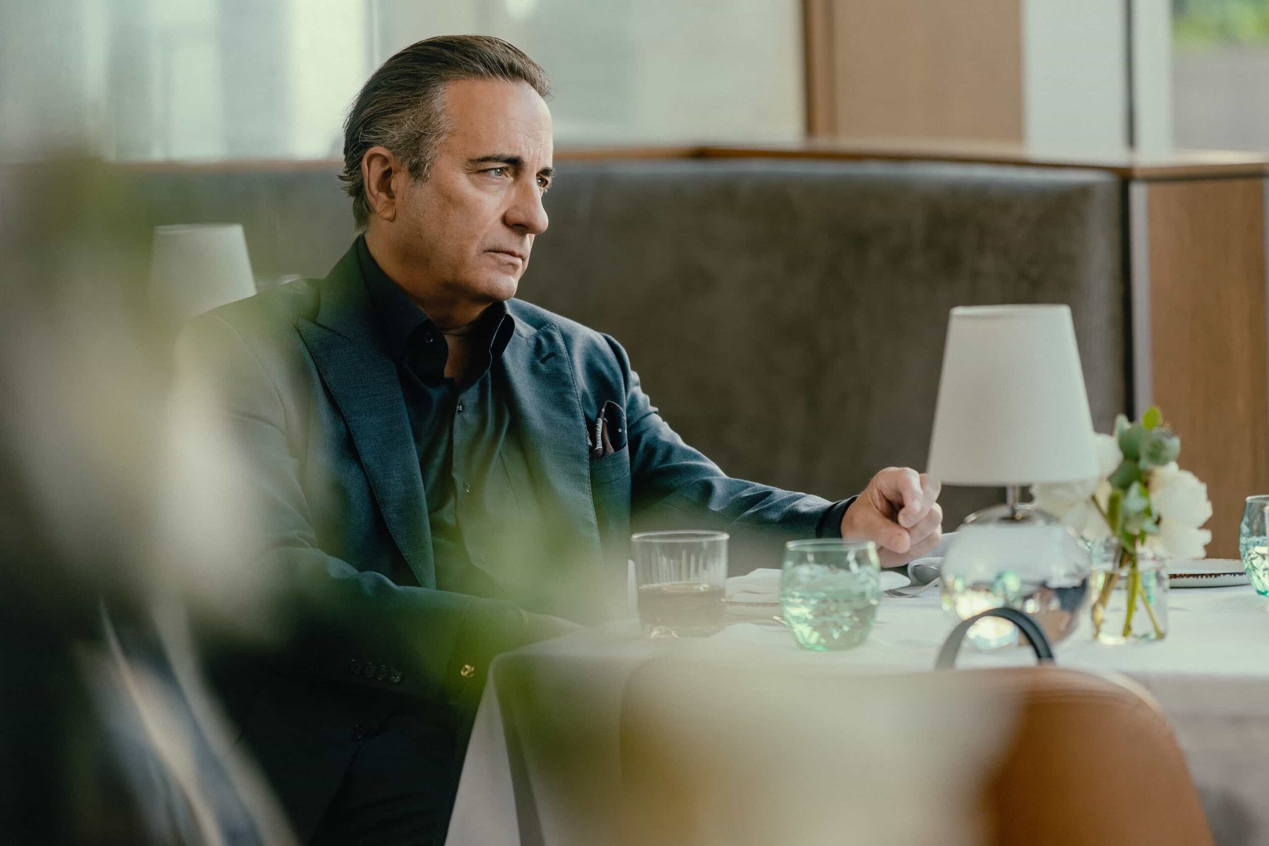 Andy Garcia as Gallino in Landman episode 4, season 2, streaming on Paramount+. Photo Credit: Emerson Miller/Paramount+