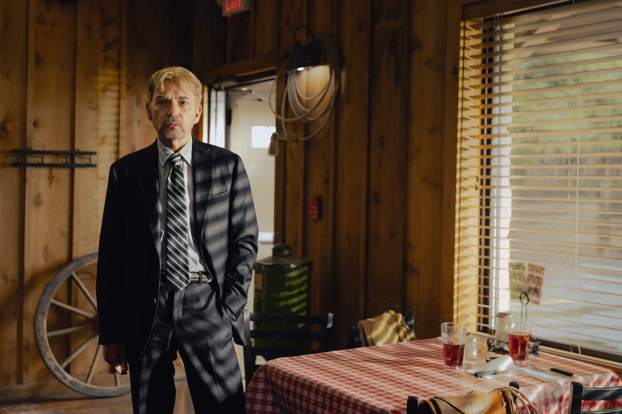 Billy Bob Thornton as Tommy Norris in Landman episode 4, season 2, streaming on Paramount+. Photo Credit: Emerson Miller/Paramount+