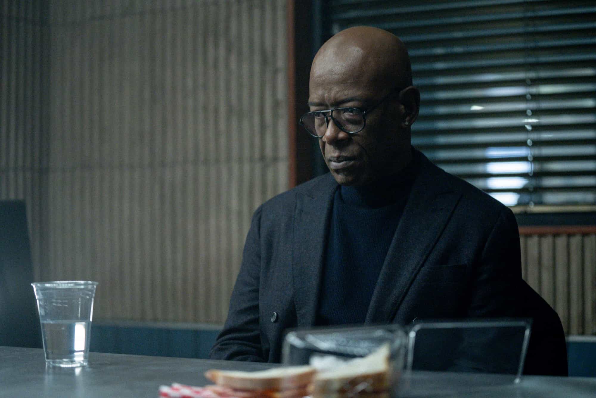 Mayor of Kingstown Season 4 Episode 7 "My Way" Lennie James as Frank Moses in Mayor of Kingstown episode 7, season 4, streaming on Paramount+, 2025. Credit: Jeremy Parsons/Paramount+