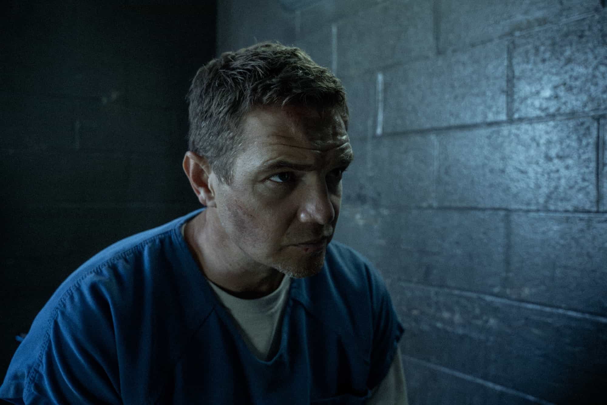 Mayor of Kingstown Season 4 Episode 7 "My Way" Taylor Handley as Kyle McLusky in Mayor of Kingstown episode 7, season 4, streaming on Paramount+, 2025. Credit: Jeremy Parsons/Paramount+