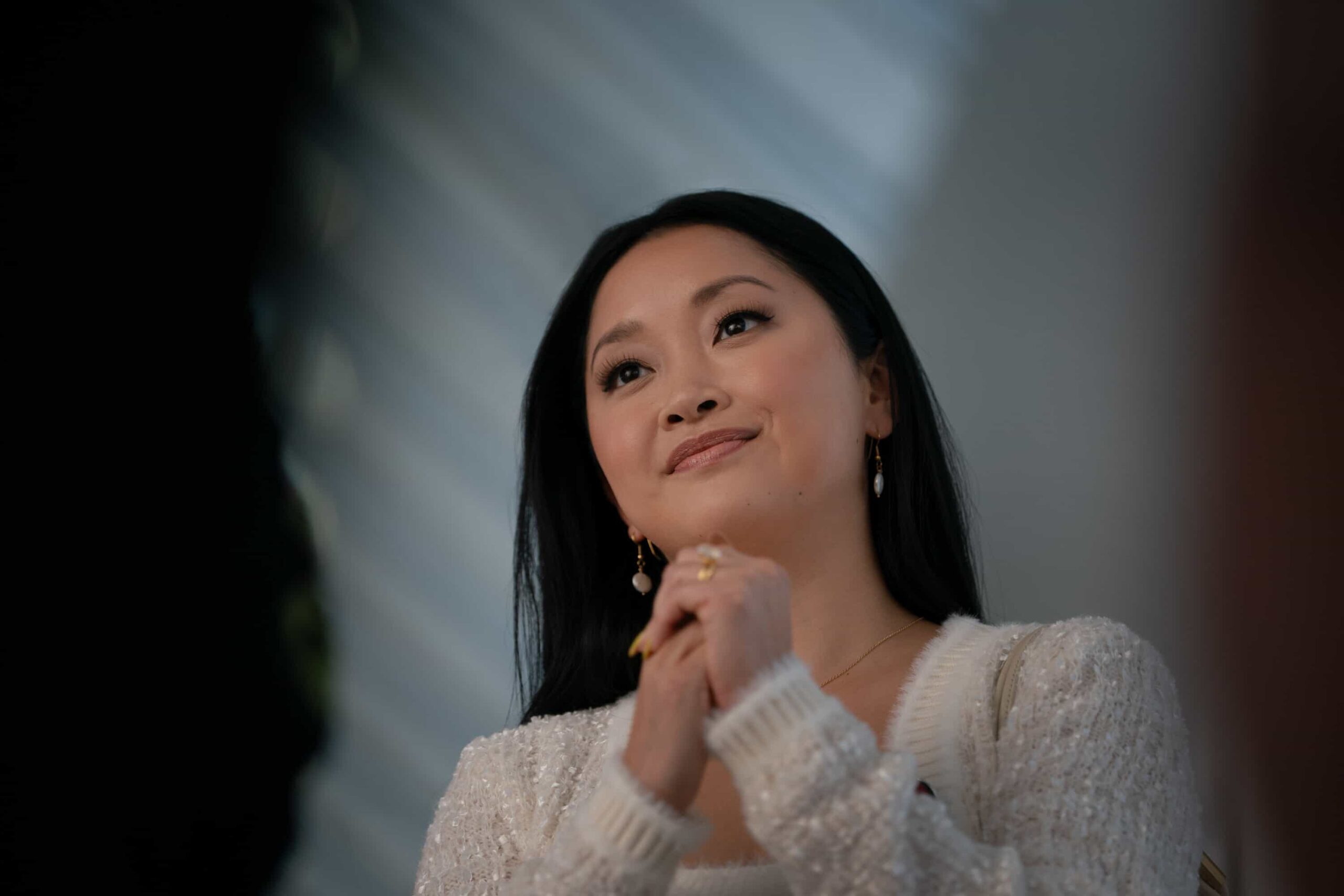 “Basket Case” – Elsbeth goes from the squad room to the locker room when a campus murder rocks the world of college basketball after an athletic director winds up dead following a heated confrontation with his basketball coach’s 22-year-old girlfriend (Lana Condor), on ELSBETH, Thursday, Dec. 4 (10:00-11:00 PM, ET/PT) on the CBS Television Network, and streaming on Paramount+ (live and on-demand for Paramount+ Premium plan subscribers, or on-demand for Paramount+ Essential subscribers the day after the episode airs).  Pictured: Lana Condor as Peyton Ramsey Photo: Michael Parmelee/CBS ©2025 CBS Broadcasting, Inc. All Rights Reserved.