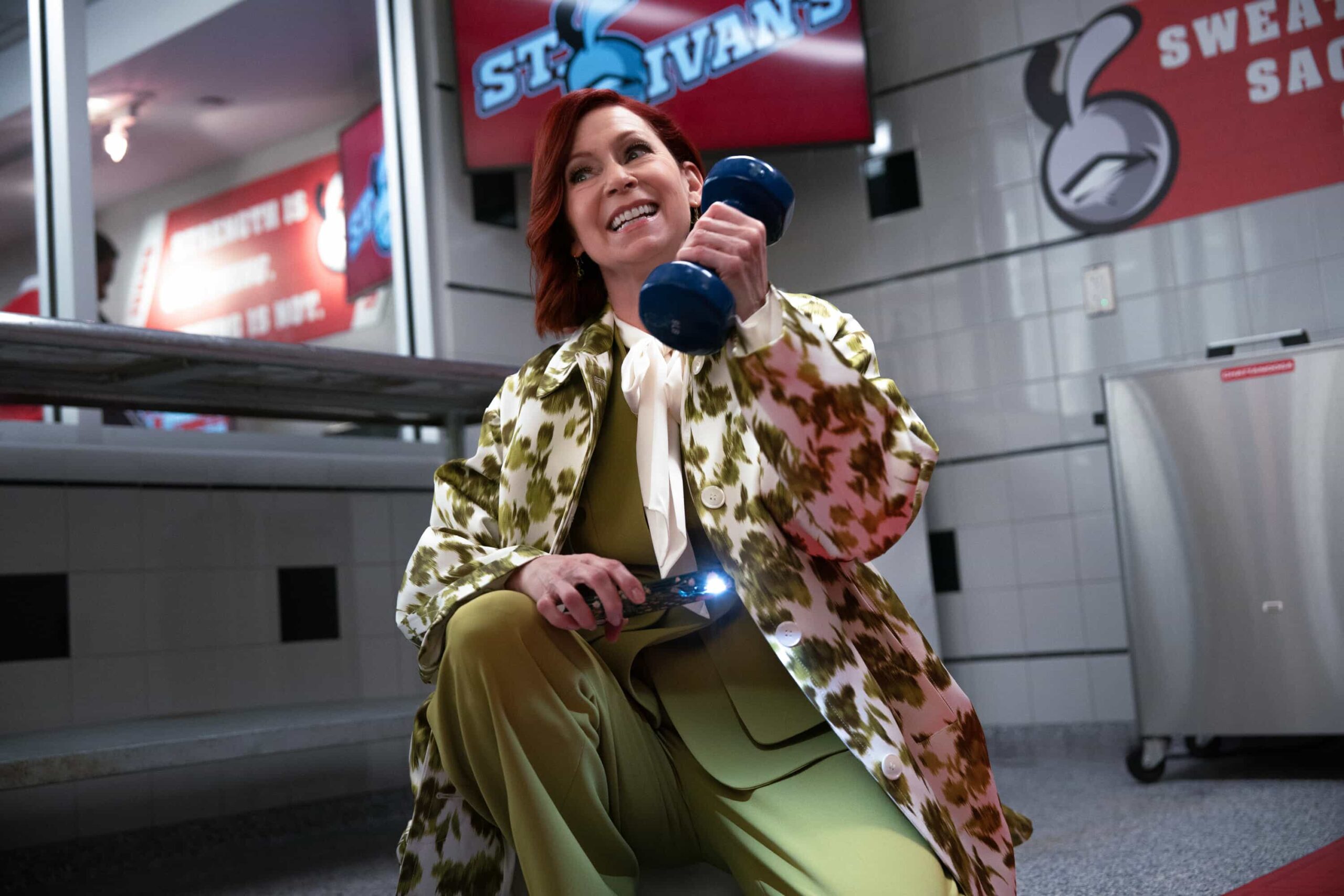 “Basket Case” – Elsbeth goes from the squad room to the locker room when a campus murder rocks the world of college basketball after an athletic director winds up dead following a heated confrontation with his basketball coach’s 22-year-old girlfriend (Lana Condor), on ELSBETH, Thursday, Dec. 4 (10:00-11:00 PM, ET/PT) on the CBS Television Network, and streaming on Paramount+ (live and on-demand for Paramount+ Premium plan subscribers, or on-demand for Paramount+ Essential subscribers the day after the episode airs).  Pictured:Carrie Preston as Elsbeth Tascioni  Photo: Michael Parmelee/CBS ©2025 CBS Broadcasting, Inc. All Rights Reserved.