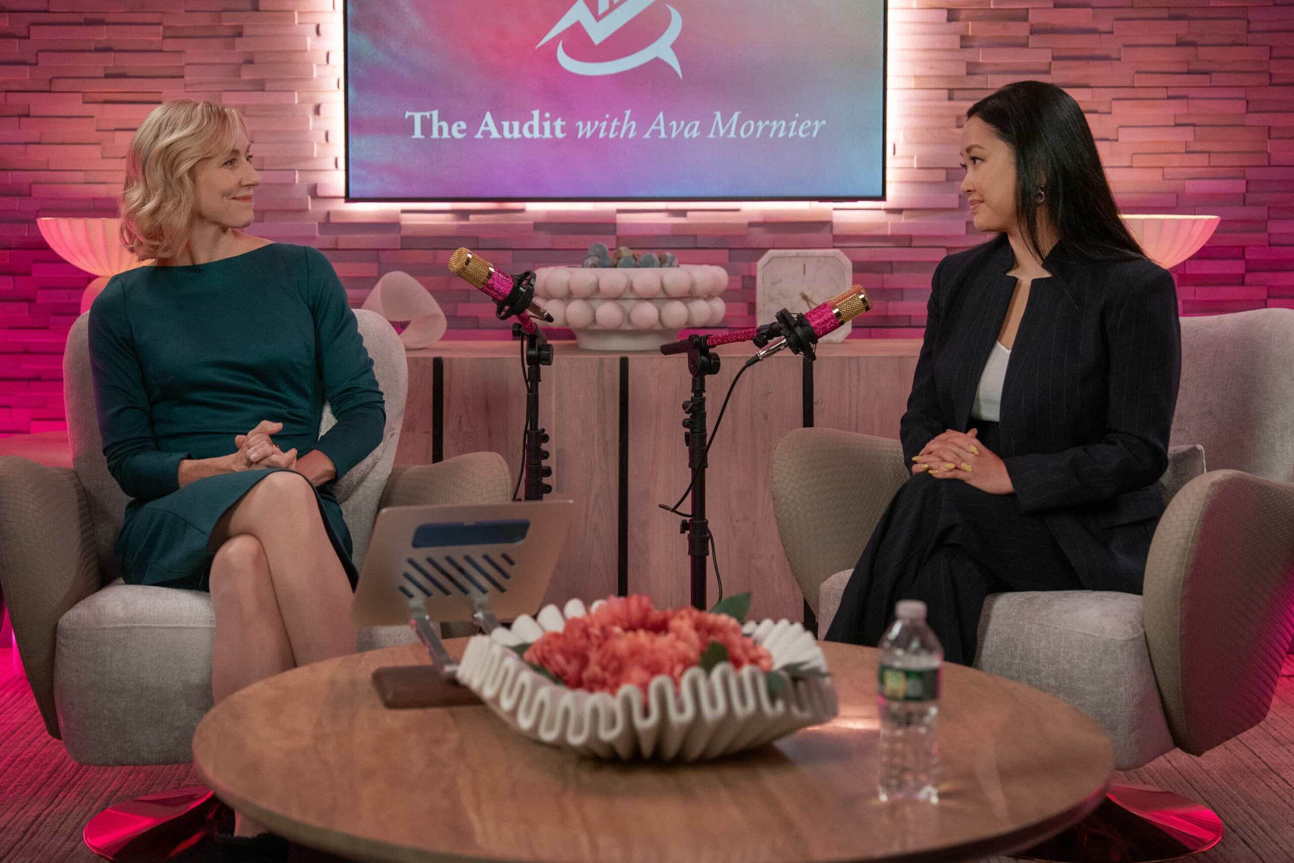 “Basket Case” – Elsbeth goes from the squad room to the locker room when a campus murder rocks the world of college basketball after an athletic director winds up dead following a heated confrontation with his basketball coach’s 22-year-old girlfriend (Lana Condor), on ELSBETH, Thursday, Dec. 4 (10:00-11:00 PM, ET/PT) on the CBS Television Network, and streaming on Paramount+ (live and on-demand for Paramount+ Premium plan subscribers, or on-demand for Paramount+ Essential subscribers the day after the episode airs).  Pictured (L-R): Lana Condor as Peyton Ramsey  Photo: Michael Parmelee/CBS ©2025 CBS Broadcasting, Inc. All Rights Reserved.