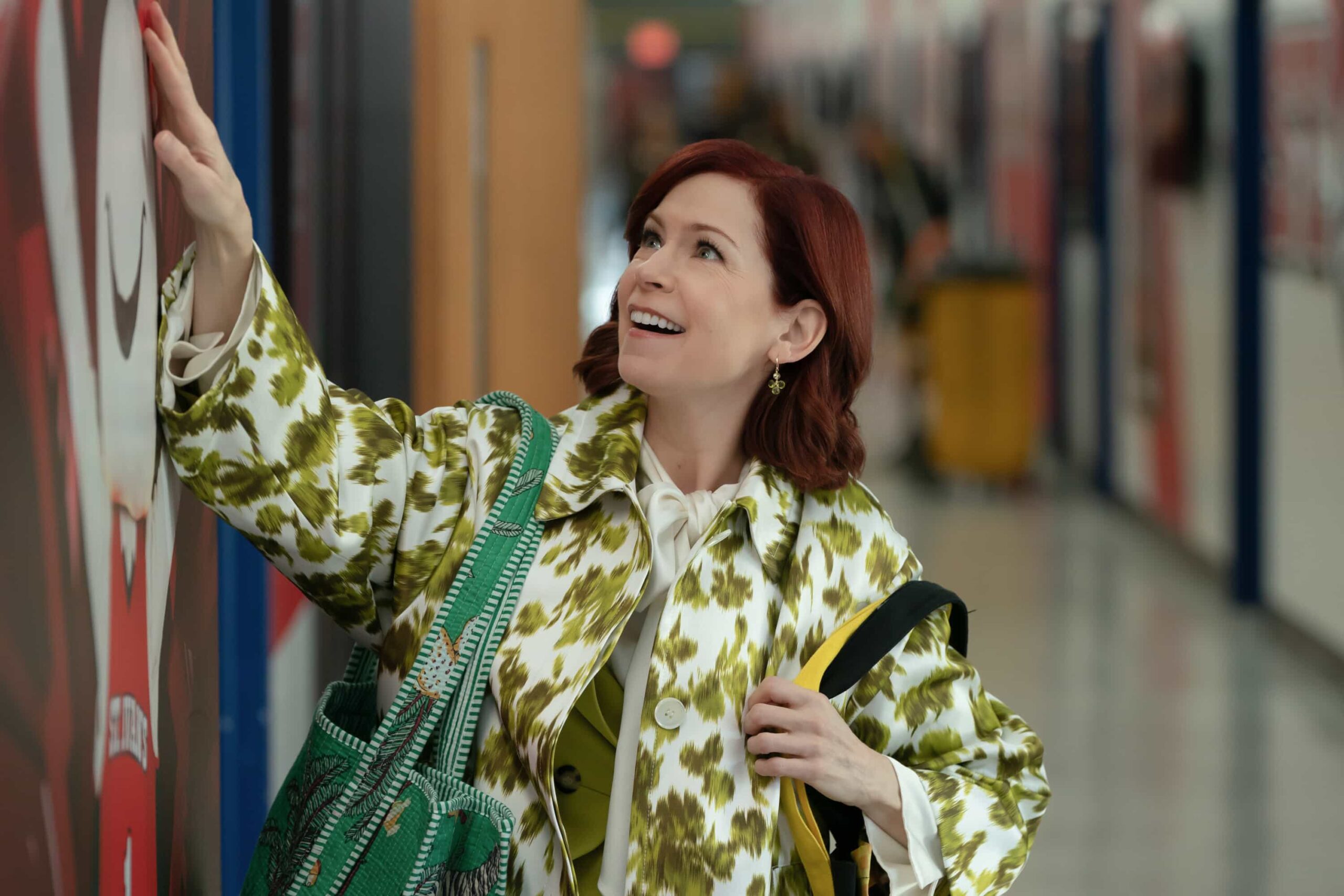 Elsbeth Season 3 Episode 8 “Basket Case” – Elsbeth goes from the squad room to the locker room when a campus murder rocks the world of college basketball after an athletic director winds up dead following a heated confrontation with his basketball coach’s 22-year-old girlfriend (Lana Condor), on ELSBETH, Thursday, Dec. 4 (10:00-11:00 PM, ET/PT) on the CBS Television Network, and streaming on Paramount+ (live and on-demand for Paramount+ Premium plan subscribers, or on-demand for Paramount+ Essential subscribers the day after the episode airs).  Pictured: Carrie Preston as Elsbeth Tascioni  Photo: Michael Parmelee/CBS ©2025 CBS Broadcasting, Inc. All Rights Reserved.