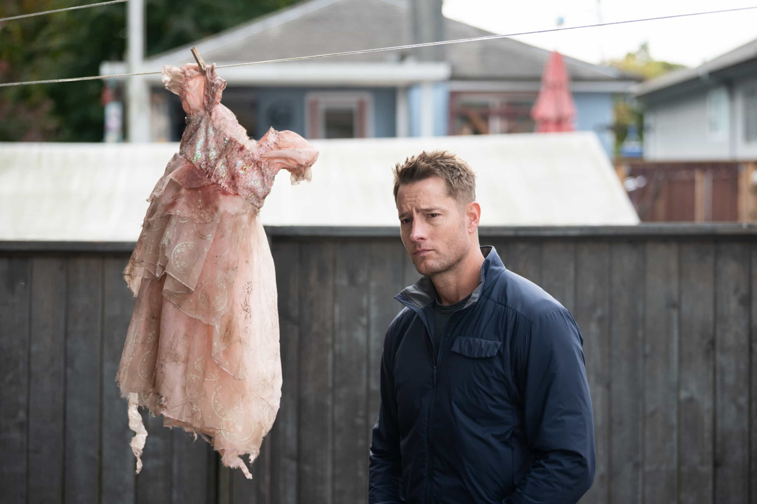 “Eurydice” – When a grieving mother becomes the prime suspect in her missing daughter’s murder, Colter sets out to find the true culprit and prove her innocence, Sunday, Dec. 7 (8:00-9:00 PM, ET/PT) on the CBS Television Network, and streaming on Paramount+ (live and on-demand for Paramount+ Premium plan subscribers, or on-demand for Paramount+ Essential subscribers the day after the episode airs)*.  Pictured: Justin Hartley as Colter Shaw.  Photo: Sergei Bachlakov/CBS ©2025 CBS Broadcasting, Inc. All Rights Reserved.