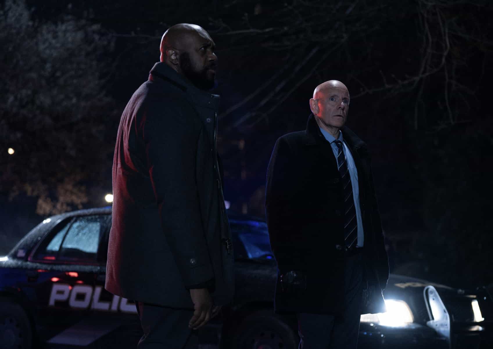 Mayor of Kingstown Season 4 Episode 8 Photos – “Belleville” Mike’s Deadly Trap & Prison Break Chaos 6 Derek Webster as Stevie and Hugh Dillon as Ian in Mayor of Kingstown episode 8, season 4, streaming on Paramount+, 2025. Credit: Jeremy Parsons/Paramount+