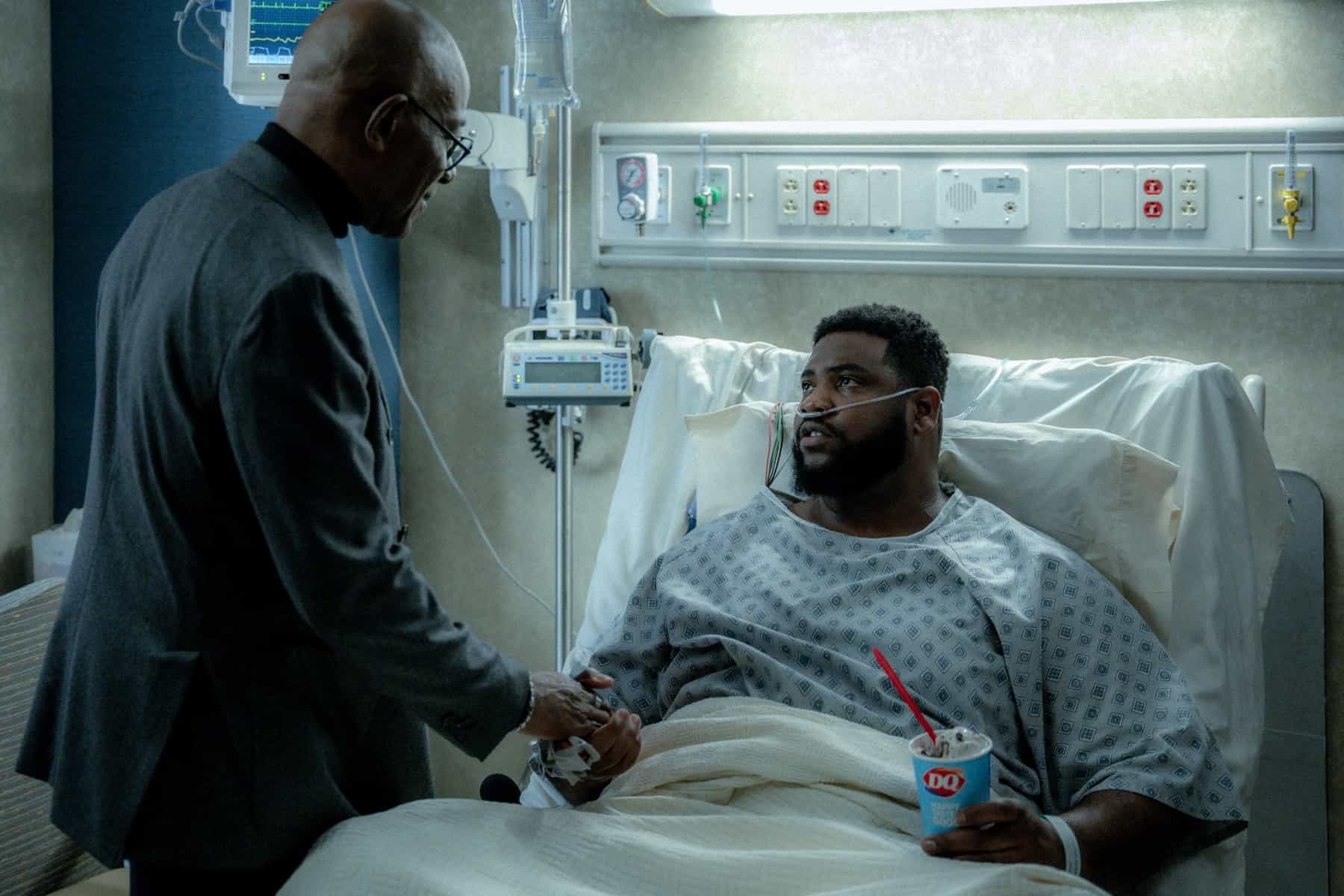 Mayor of Kingstown Season 4 Episode 8 Photos – “Belleville” Mike’s Deadly Trap & Prison Break Chaos 11 Lennie James as Frank Moses and Tobi Bamtefa as Deverin "Bunny" Washington in Mayor of Kingstown episode 8, season 4, streaming on Paramount+, 2025. Credit: Jeremy Parsons/Paramount+