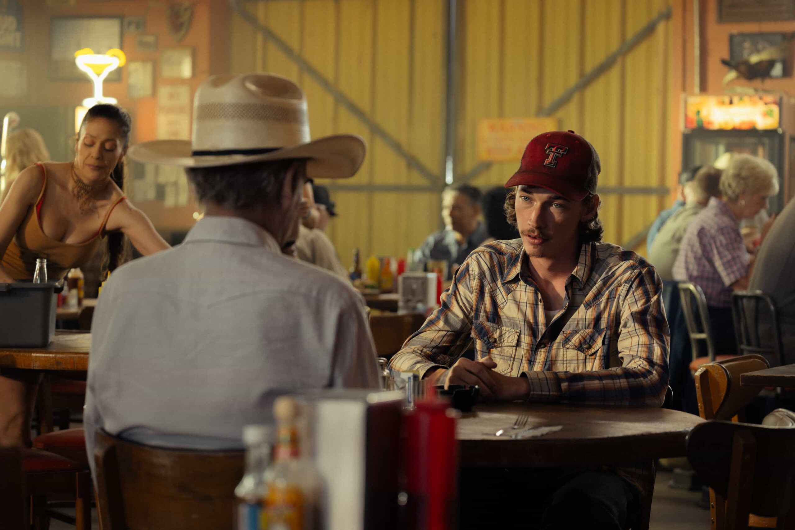 Landman Season 2 Episode 5 Photos Reveal Major Tension at ‘The Pirate Dinner’ 6 Jacob Lofland as Cooper Norris in Landman episode 5, season 2, streaming on Paramount+. Photo Credit: Emerson Miller/Paramount+