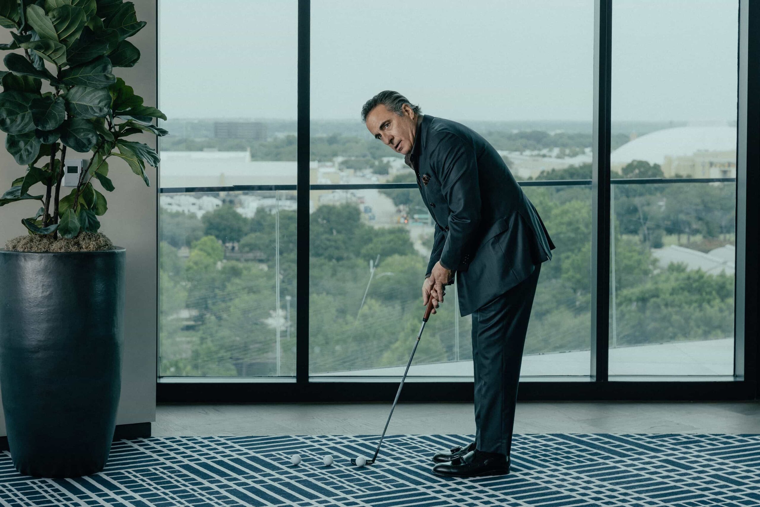 Landman Season 2 Episode 5 Photos Reveal Major Tension at ‘The Pirate Dinner’ 4 Andy Garcia as Gallino in Landman episode 3, season 2, streaming on Paramount+. Photo Credit: Emerson Miller/Paramount+