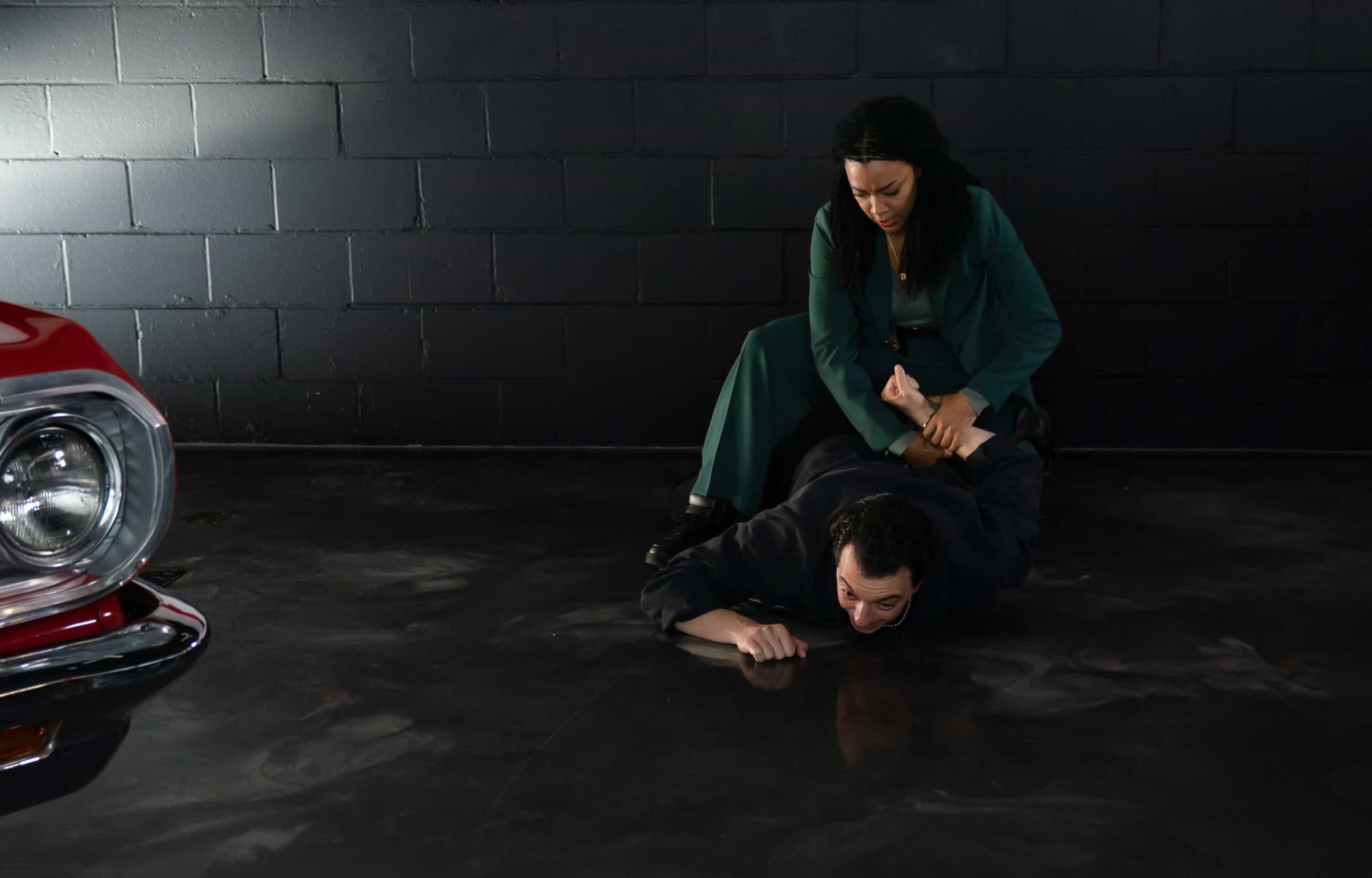 “In the Name of the Father, And of the Son … ” – Danny and Lena’s investigation into a robbery gone wrong quickly turns personal, pushing Lena to devise a bold plan that tests Mae’s boundaries. Meanwhile, Sean and Jonah face rising tensions with Boston’s firefighters, and Sarah clashes with boyfriend Seth over family discipline, on the CBS Original series BOSTON BLUE,  Friday, Dec. 12 (10:00-11:00 PM, ET/PT) on the CBS Television Network, and streaming on Paramount+ (live and on-demand for Paramount+ Premium plan subscribers, or on-demand for Paramount+ Essential subscribers the day after the episode airs)*.   Pictured: Sonequa Martin-Green as Lena Silver  Photo: Brendan John Medland/CBS ©2025 CBS Broadcasting, Inc. All Rights Reserved.