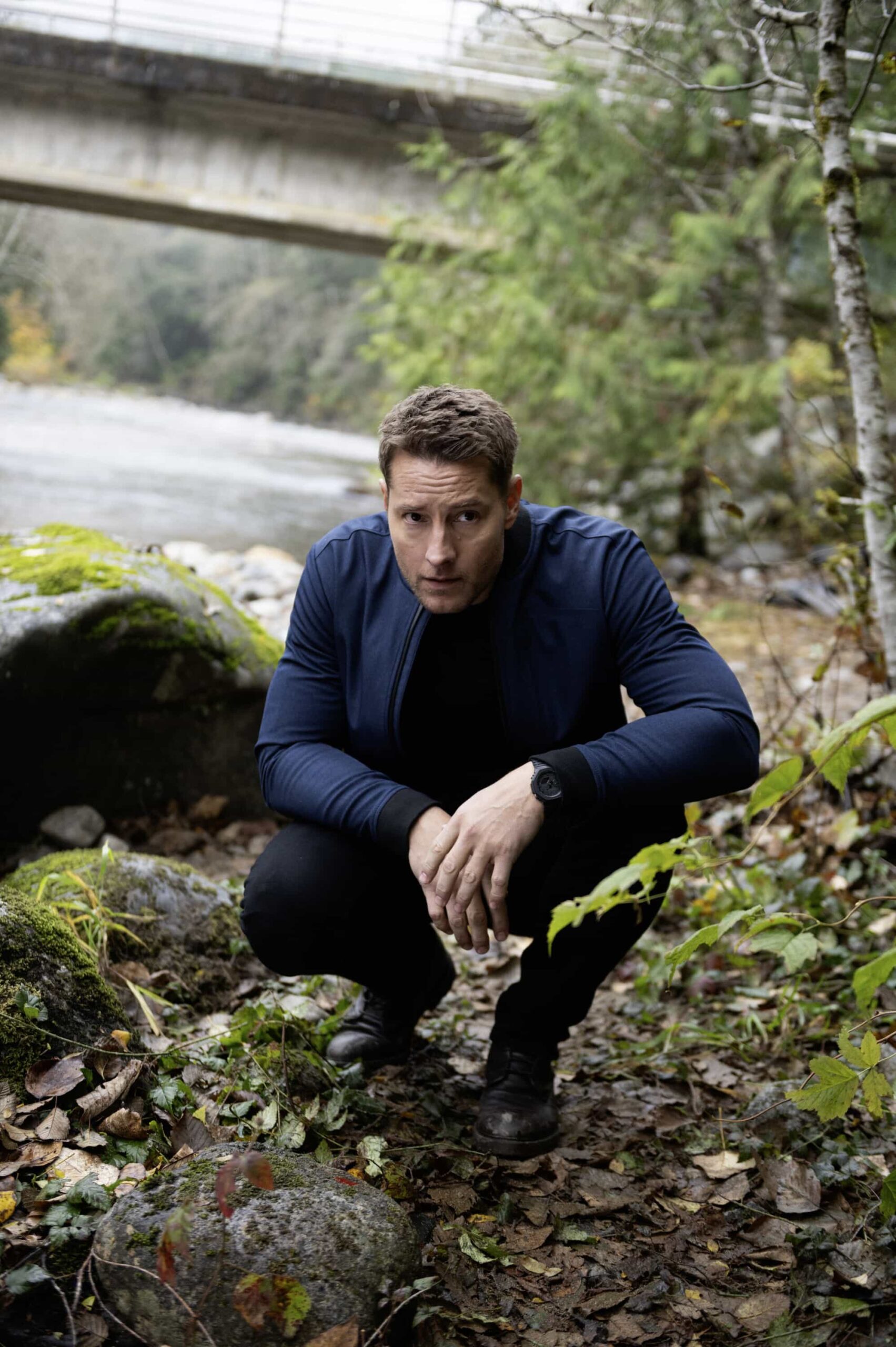 Tracker Season 3 Episode 9 “Good Trouble” – When Colter’s old friend Keaton asks for help finding his former partner, they uncover a trail of bodies and a conspiracy that runs deeper than they could’ve imagined, Sunday, Dec. 14 (8:30-9:30 PM, ET/8:00-9:00 PM, PT). Pictured: Justin Hartley as Colter Shaw. Photo: Sergei Bachlakov/CBS ©2025 CBS Broadcasting, Inc. All Rights Reserved.